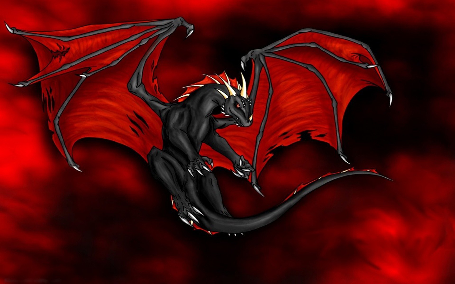 Red Dragon Wallpaper (66+ pictures)