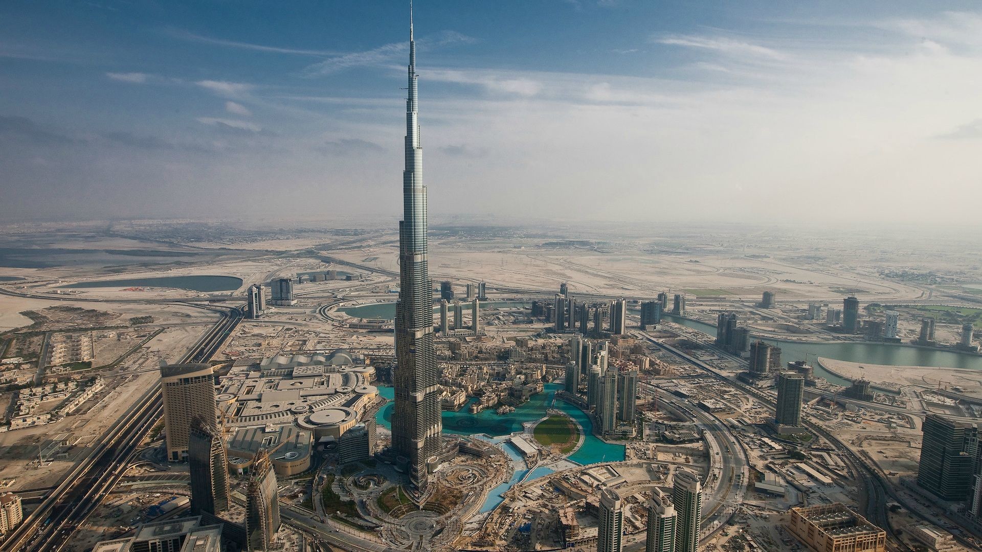 Tallest Building Burj Khalifa in Dubai City UAE HD Wallpapers  HD  Wallpapers