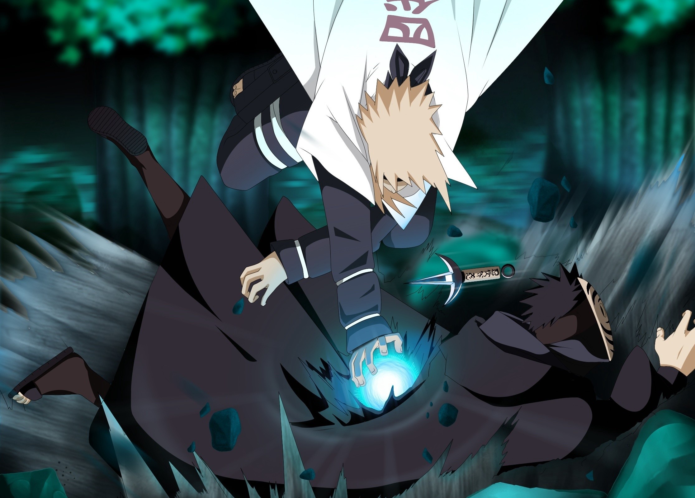 Wallpaper Naruto Realme Naruto Shippuden Naruto and Minato Minato  Namikaze Background  Download Free Image