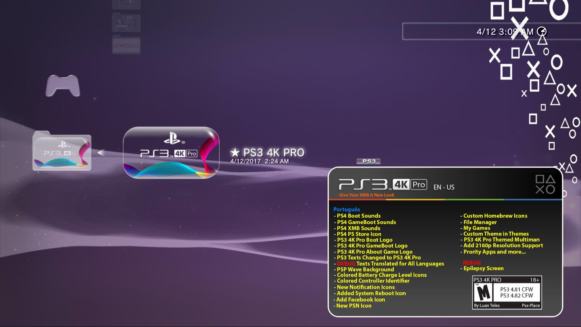 Playstation pkg. PLAYSTATION 3 XMB. Темы для ps3. Программы для пс3. Приложения для ps3 игры.