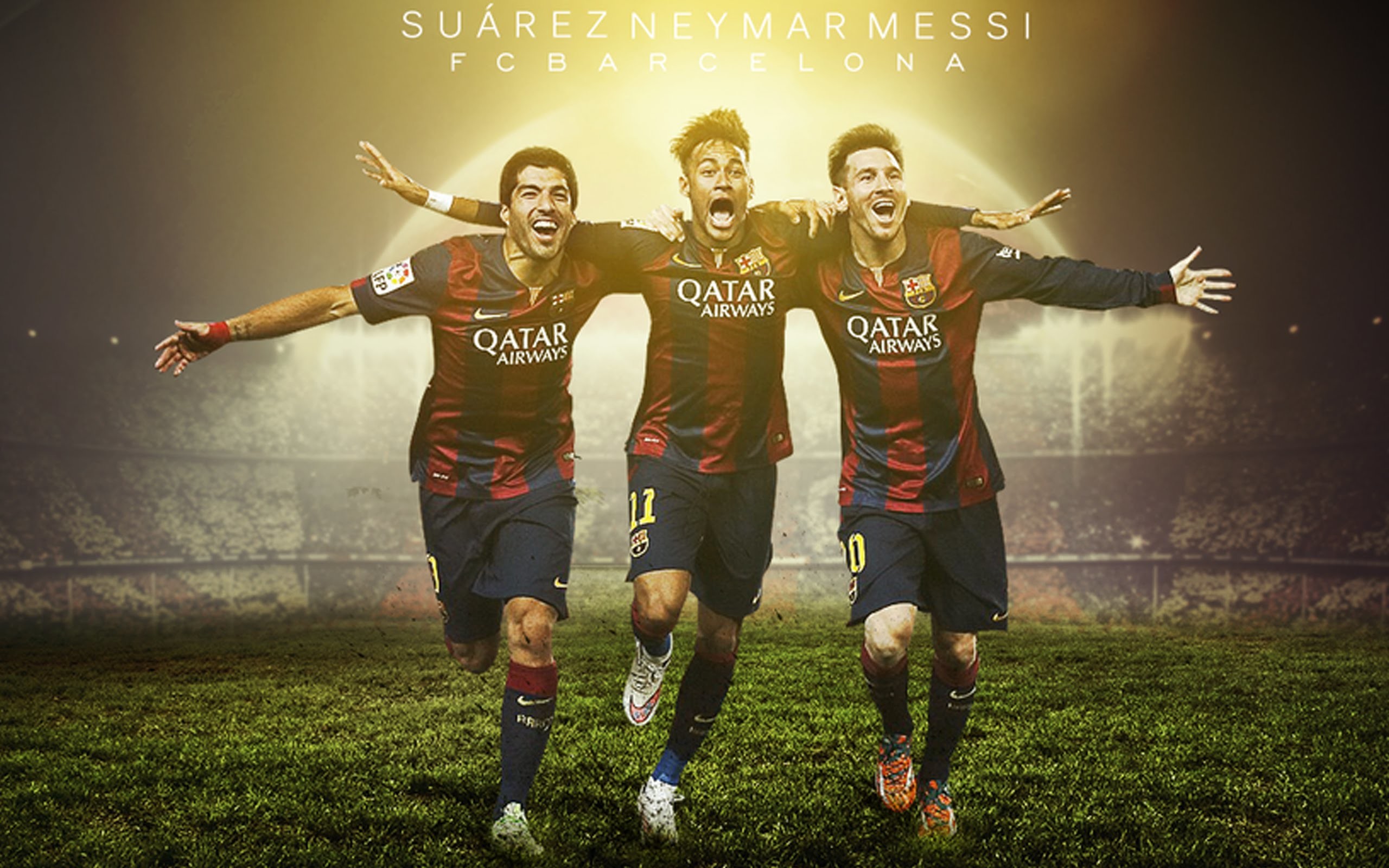 Messi Suarez Neymar Wallpapers (76+ pictures)