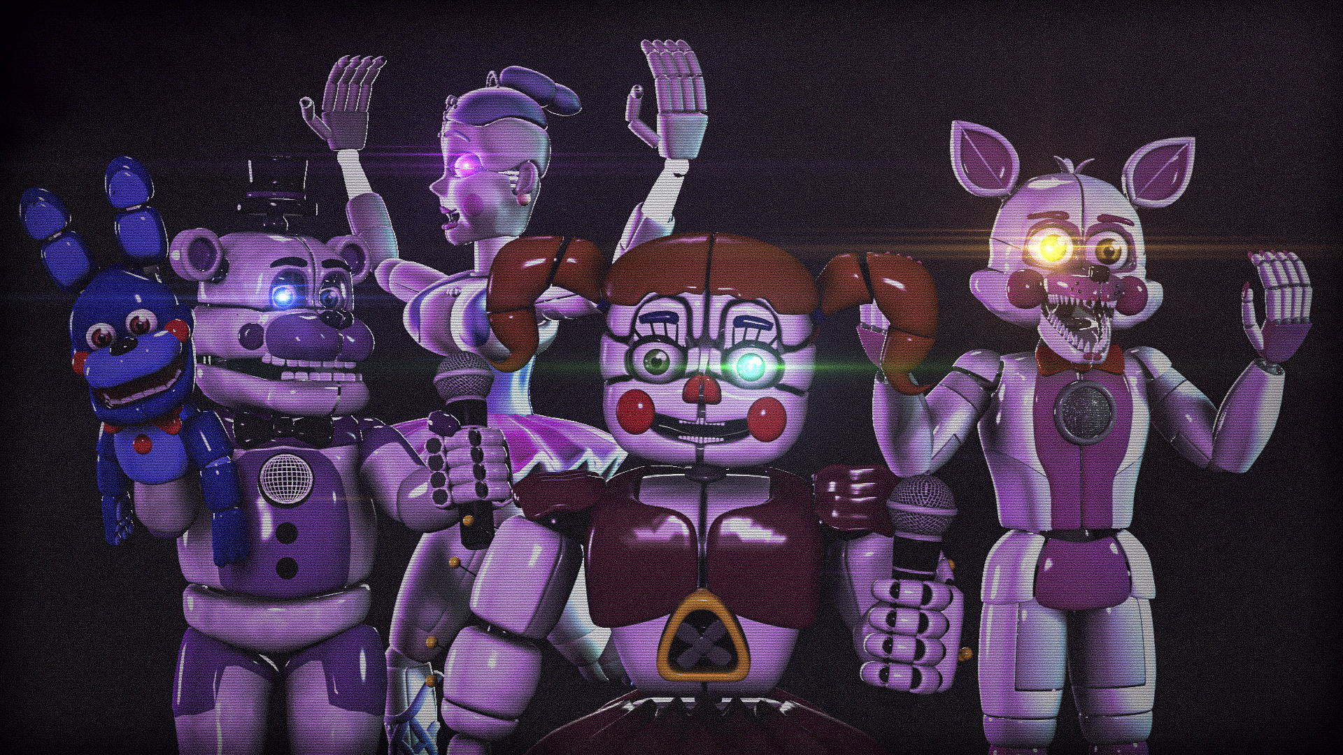 Five Nights at Freddys Sister Location Wallpapers.
