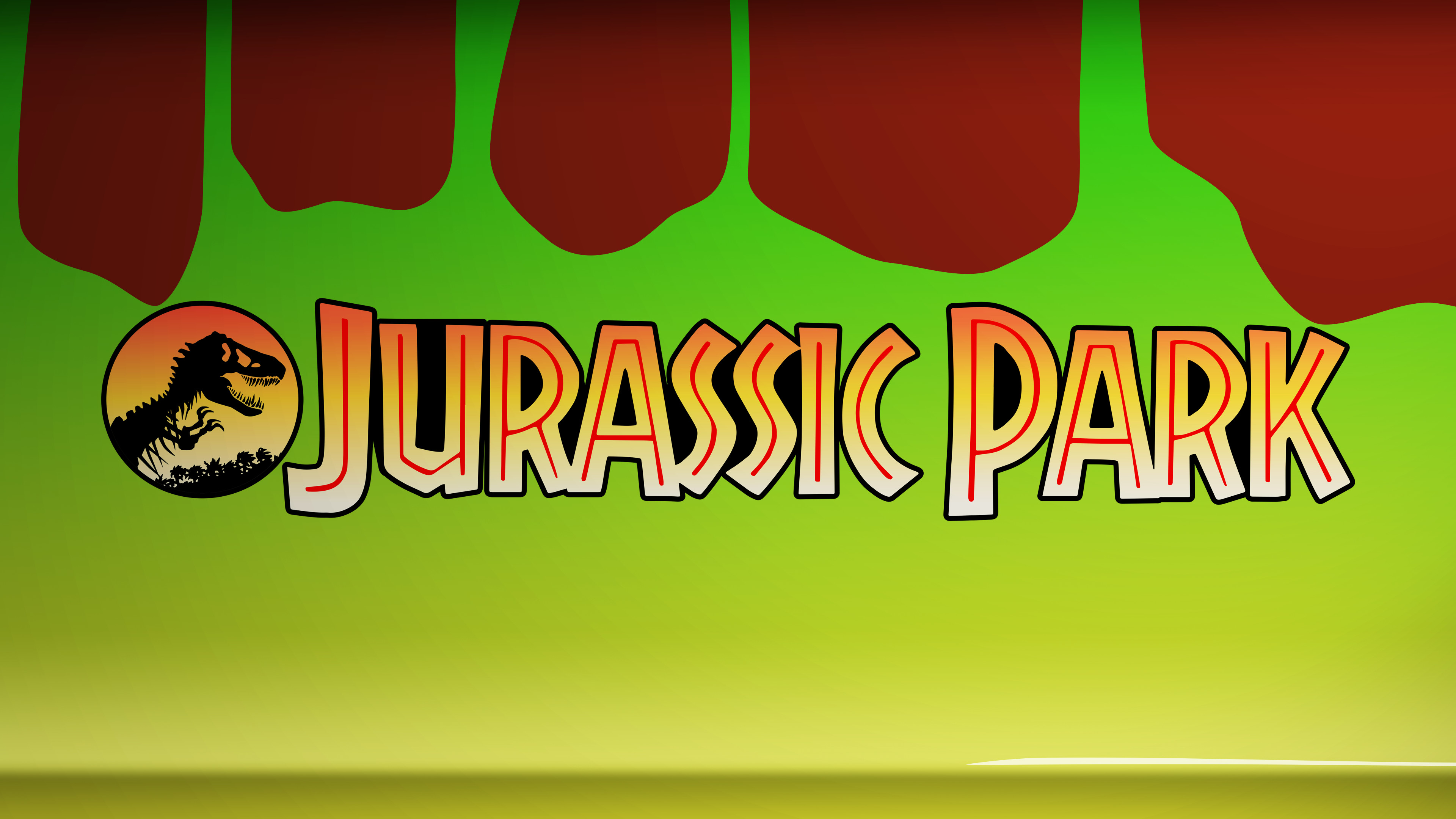 Jurassic Park 1993 надпись
