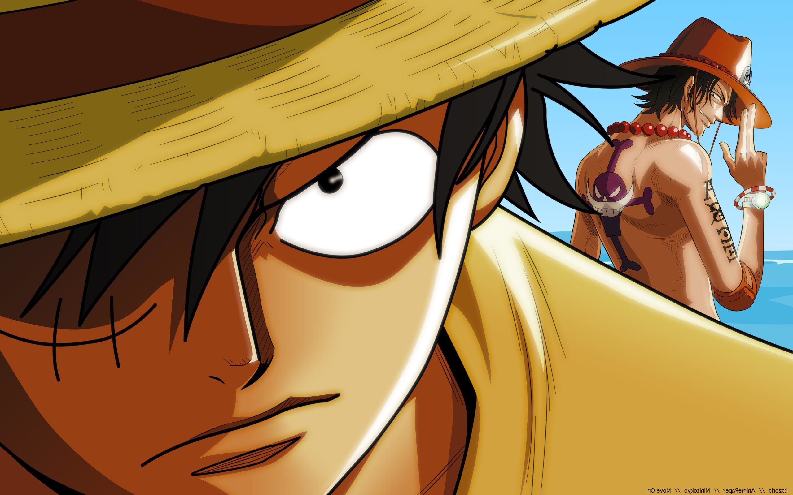 One Piece Luffy and Ace Wallpapers (67+ pictures)