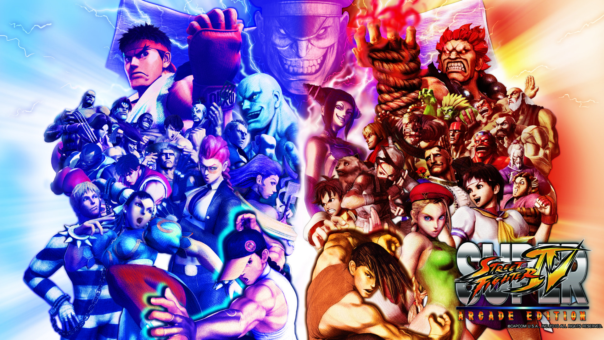 Video games Street Fighter IV Akuma wallpaper, 1920x1200