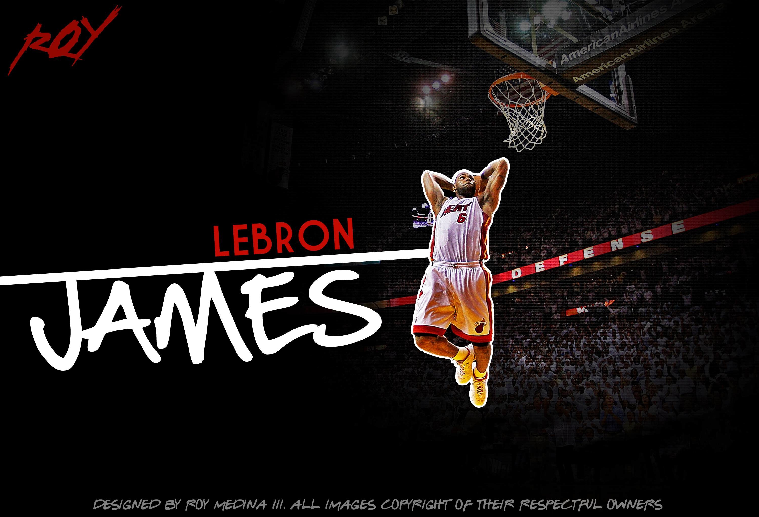 Lebron James basketball nba slam dunk HD wallpaper  Peakpx