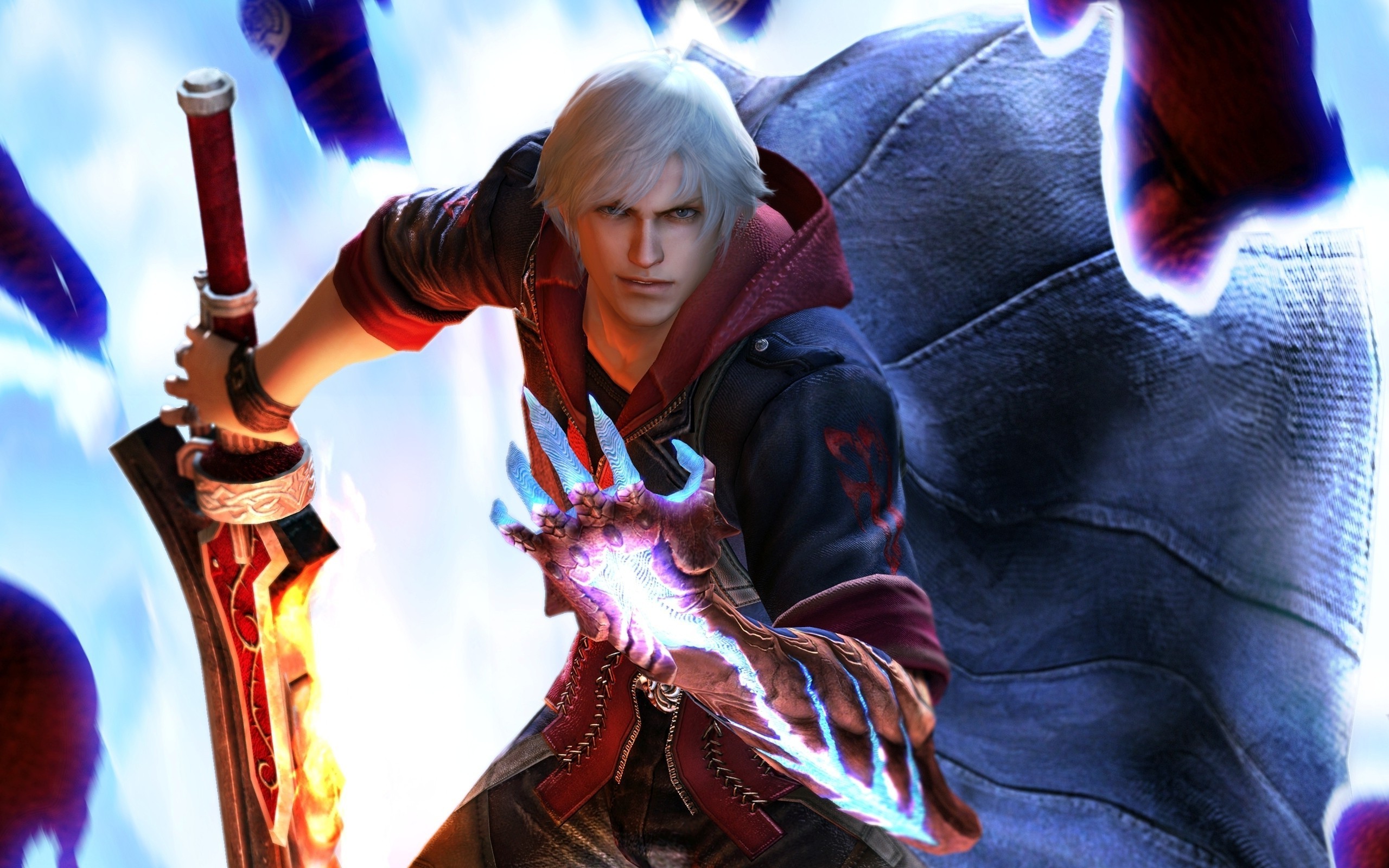 iPhone 4 Devil May Cry 4 Dante Wallpaper by Treesie on DeviantArt