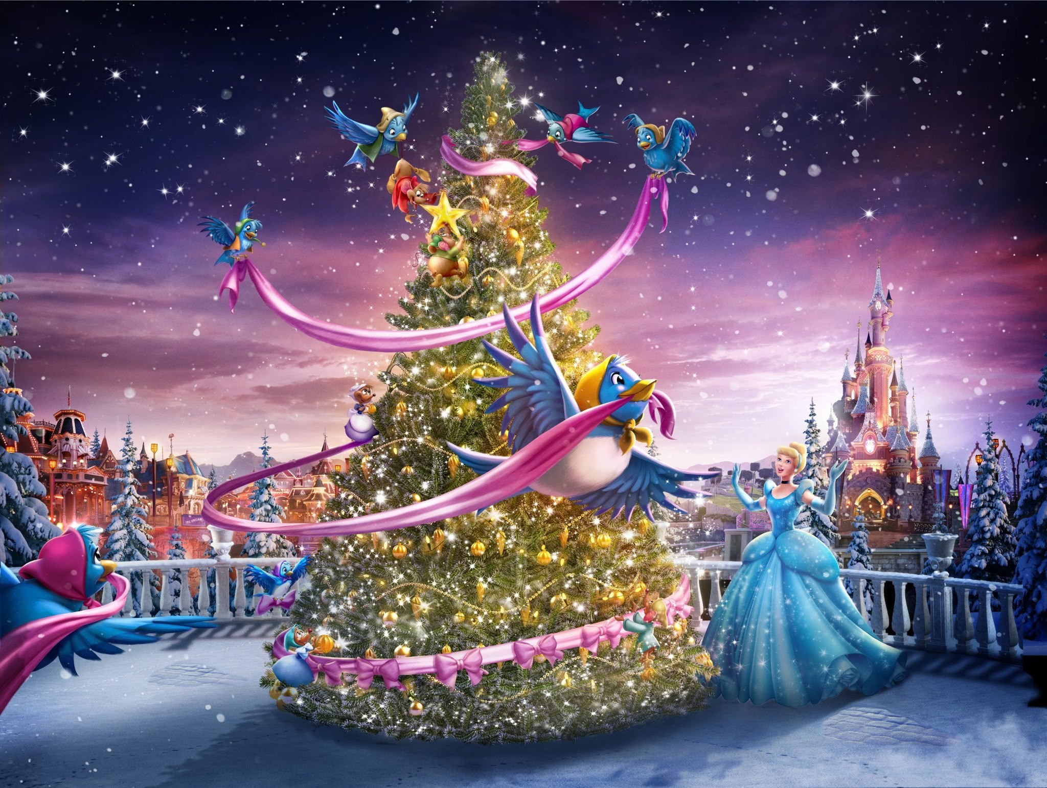 Disney Princess Christmas Wallpaper (54+ pictures)