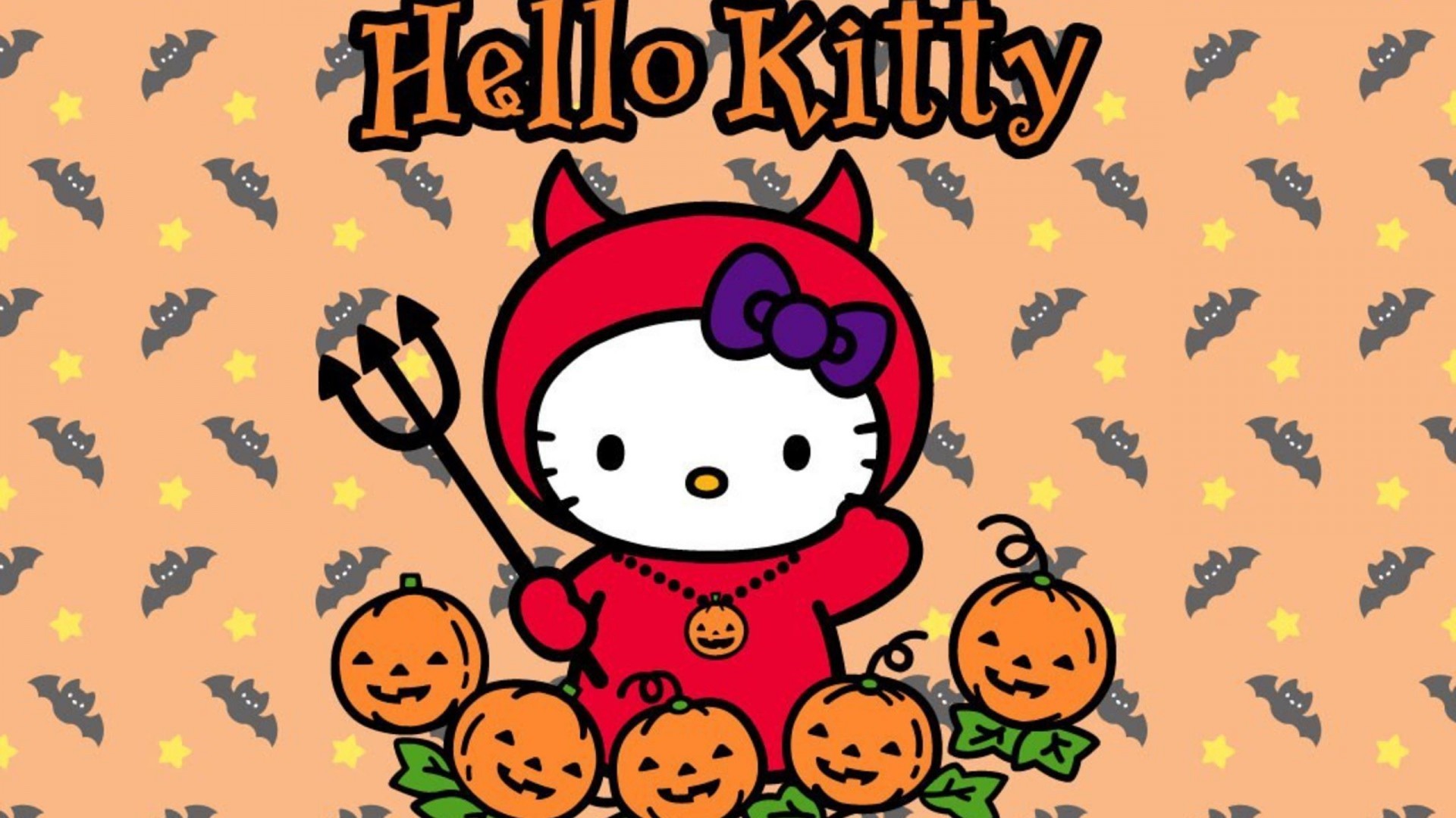 Hello Kitty Halloween Backgrounds (67+ pictures)