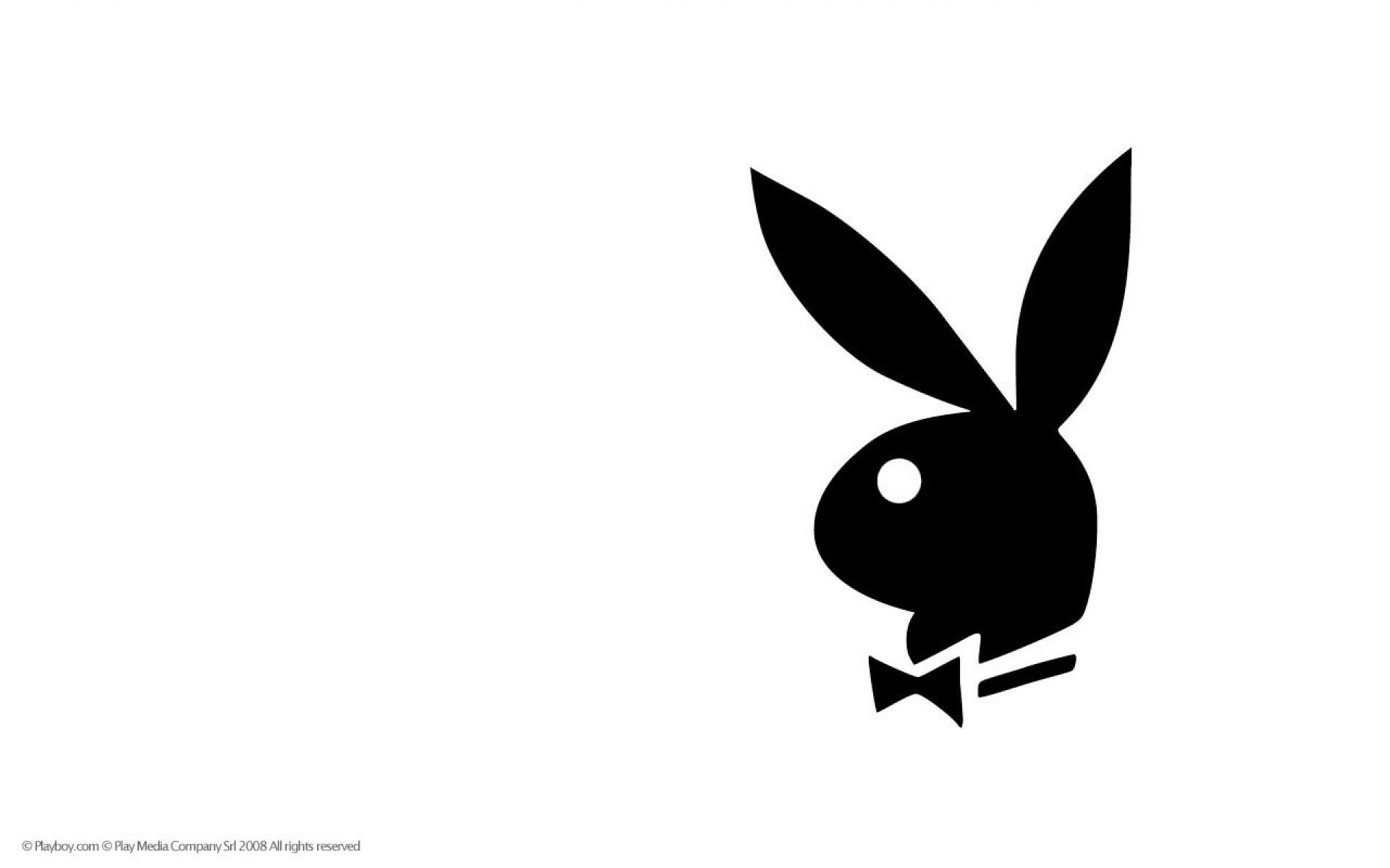 Playboy Logo Aesthetic HD wallpaper