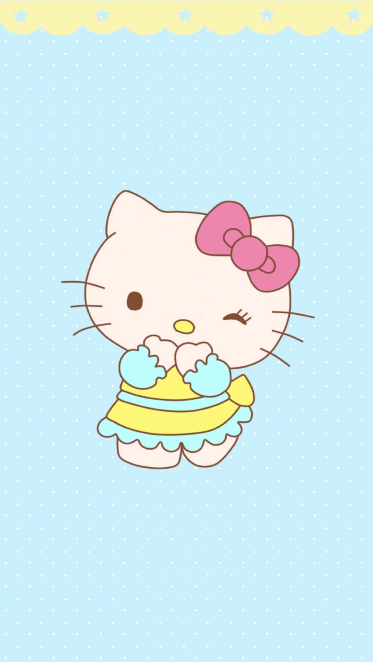 Blue Hello Kitty Wallpaper 62 Pictures