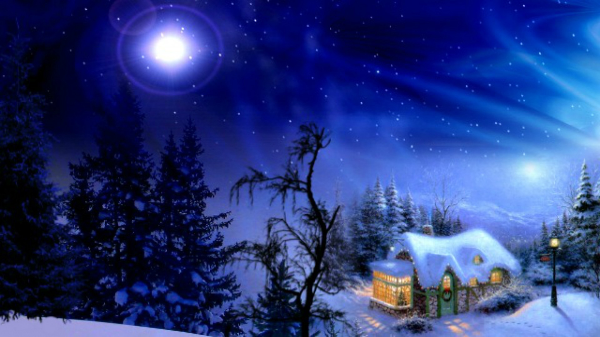 Christmas Night Wallpaper (77+ Pictures)