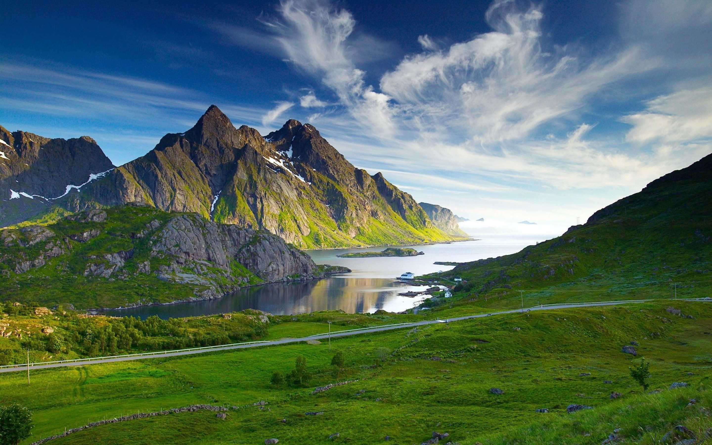 Green Landscape Wallpaper 23020 2880x1800