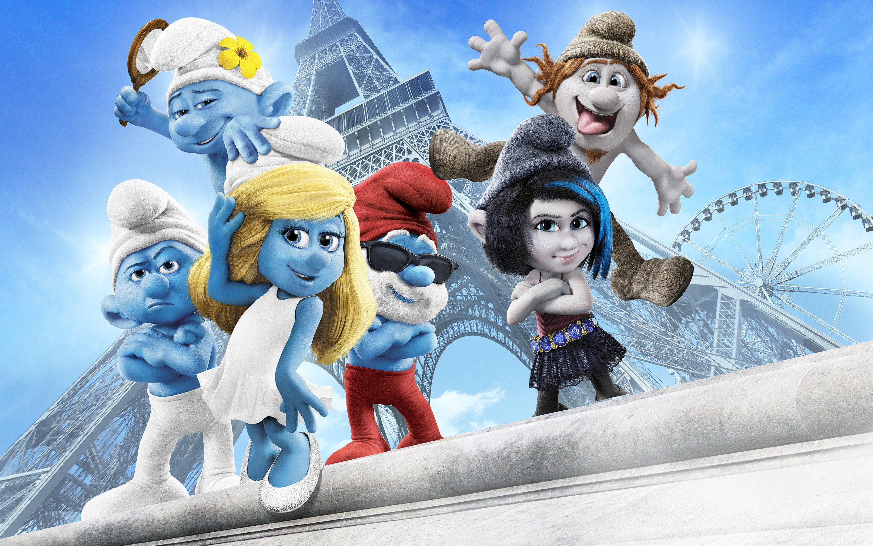 Smurfs Widescreen Wallpaper 2880x1800 2880x1800