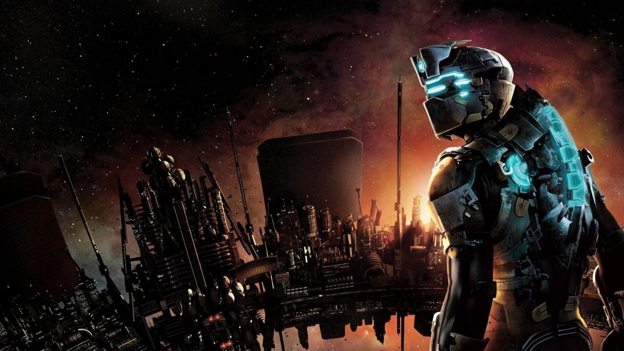 2048x1152 Wallpaper dead space 2, dead space, mutants, isaac clarke 2048x1152