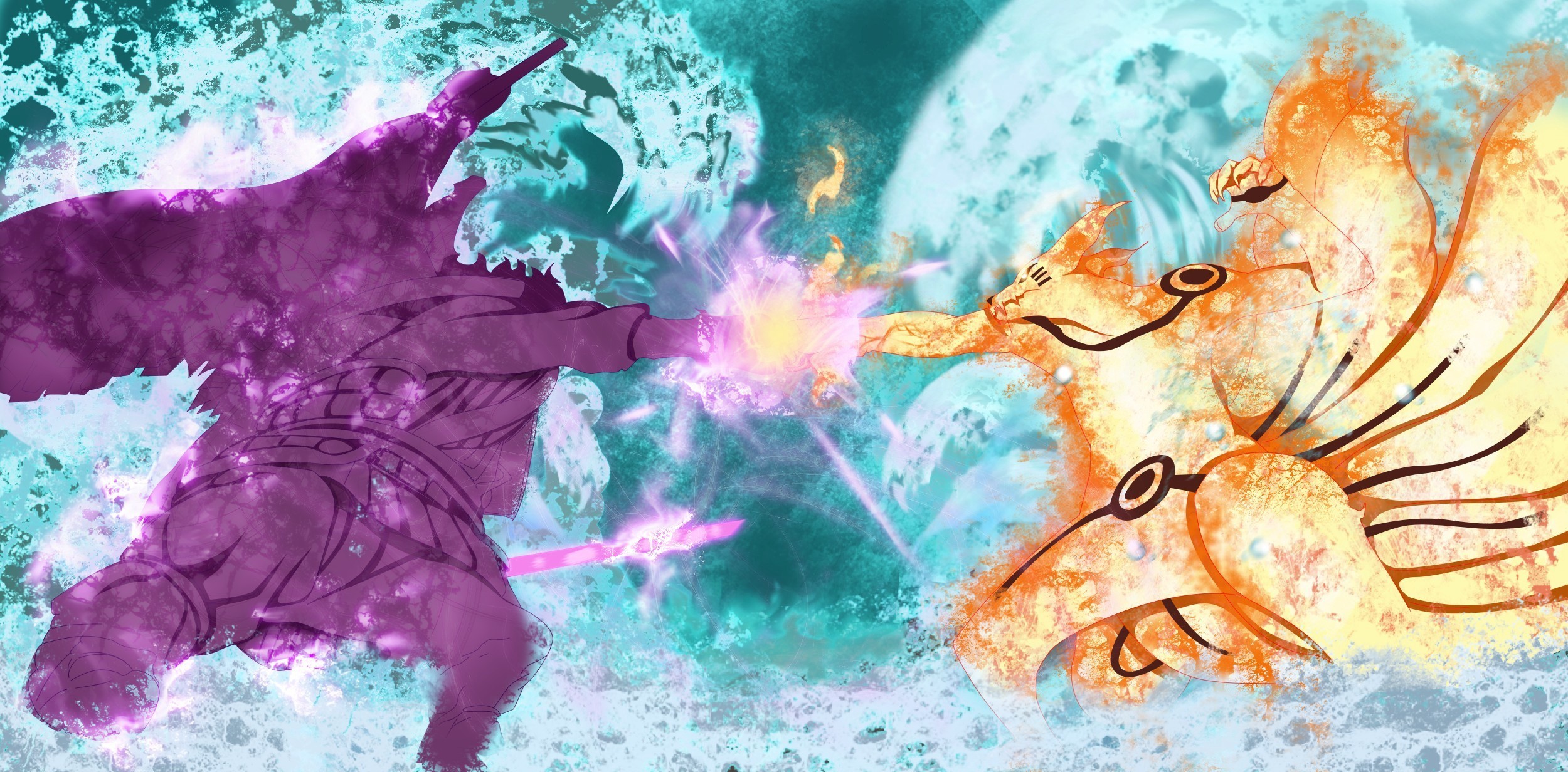 Naruto vs Sasuke Wallpapers (60+ pictures)