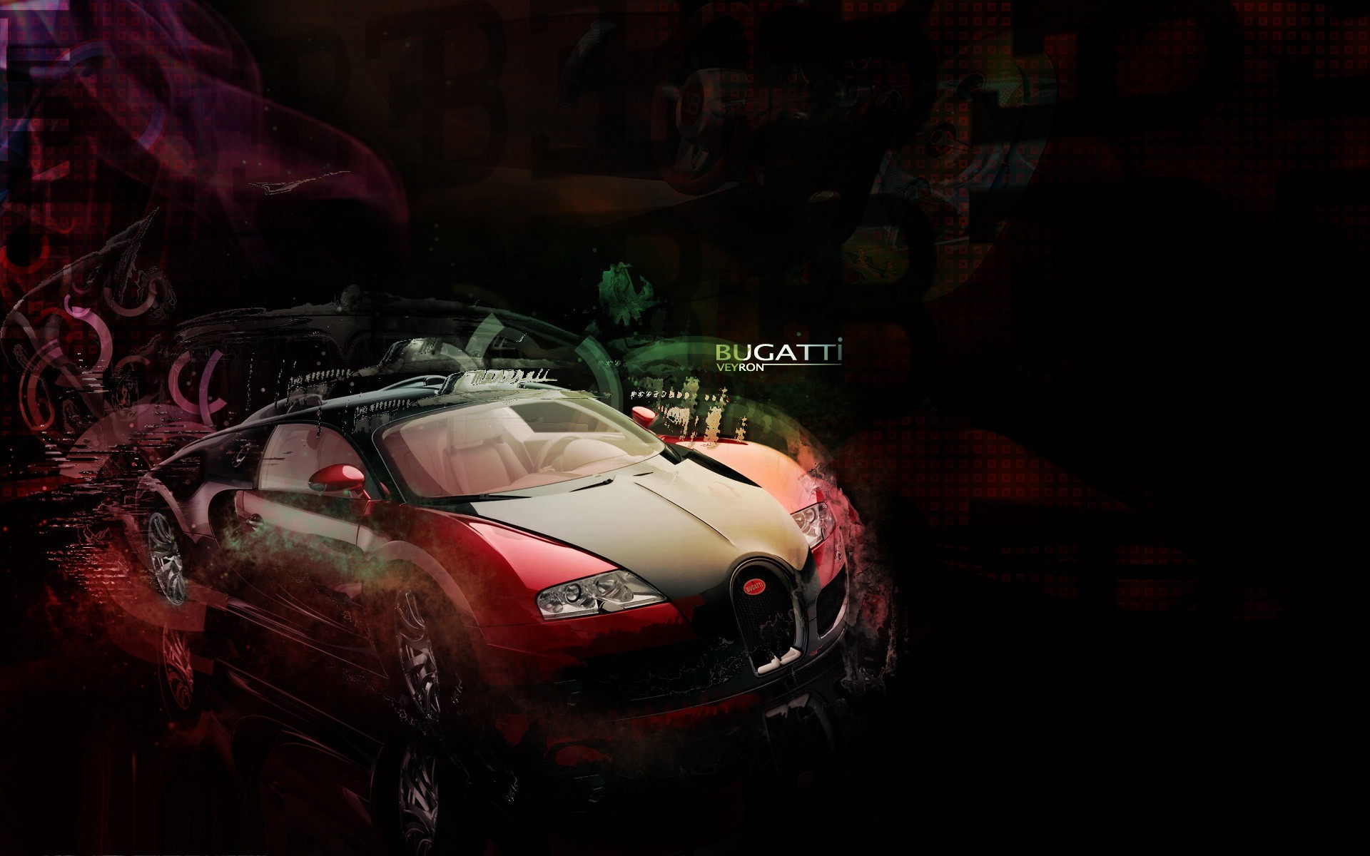 Bugatti-Veyron-Supercar-Red-HD-Wallpaper 1920x1200