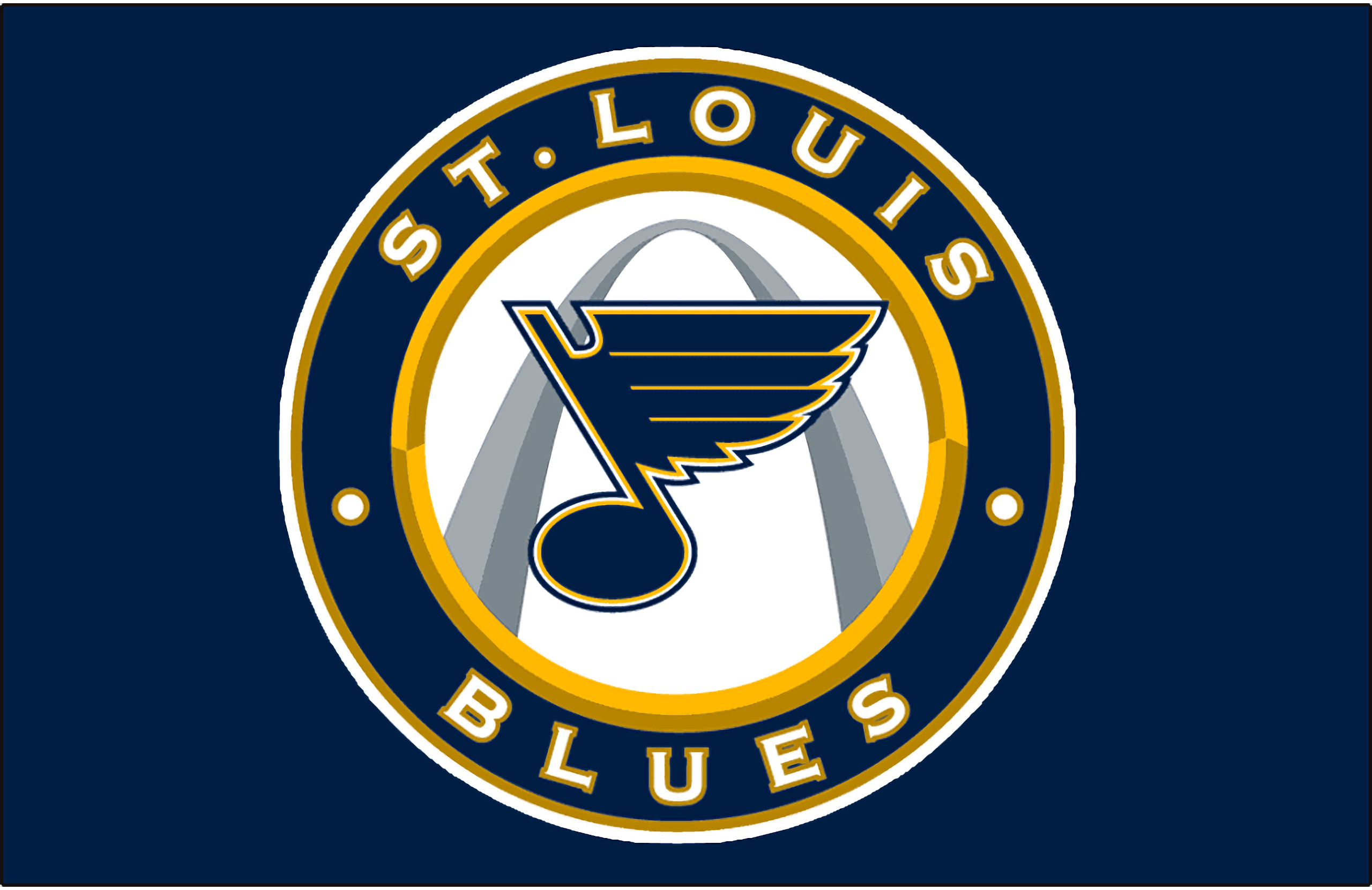 Wallpaper wallpaper, sport, logo, NHL, hockey, St. Louis Blues for mobile  and desktop, section спорт, resolution 3840x2400 - download