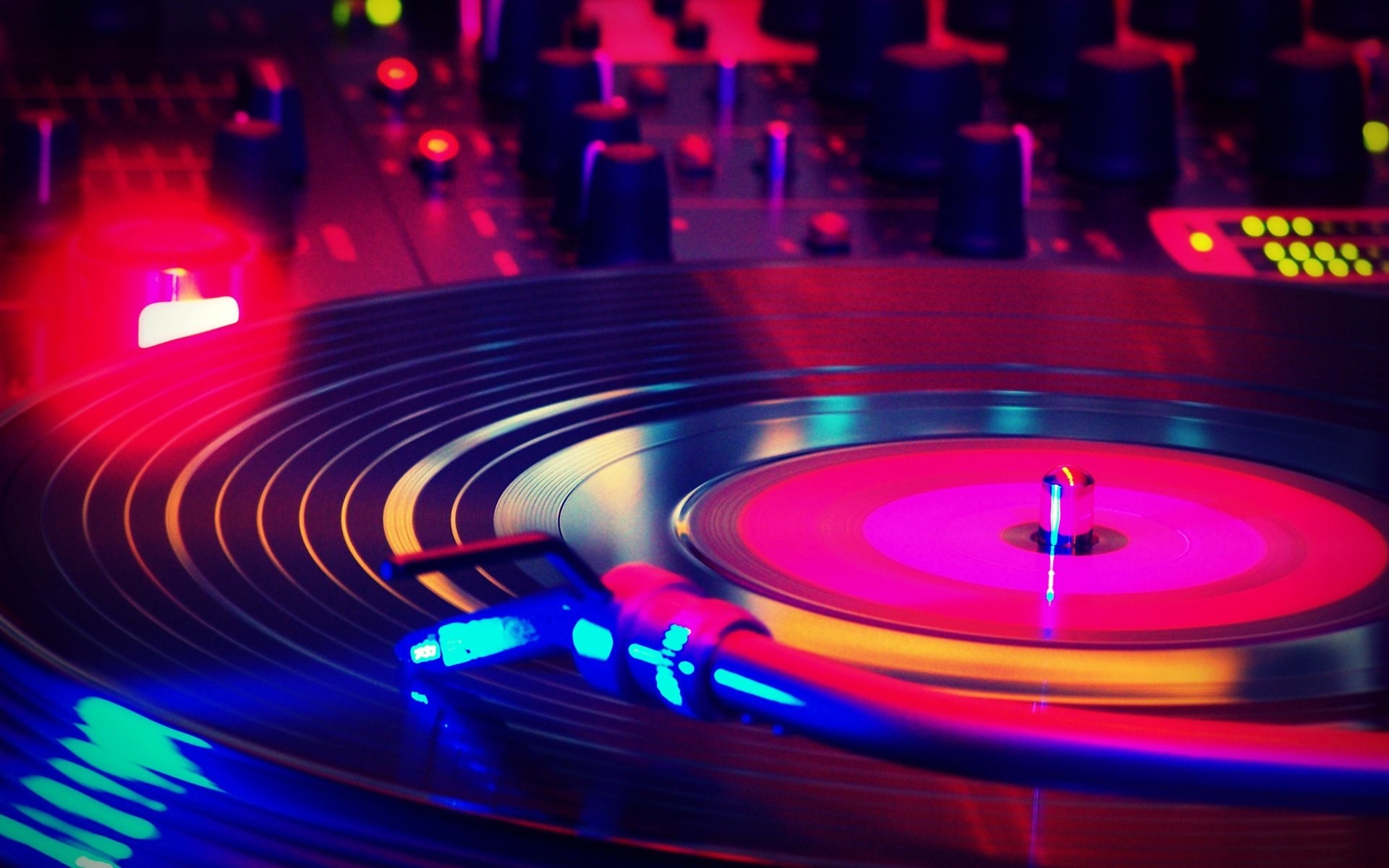 Turntable color HD wallpaper 1920x1200
