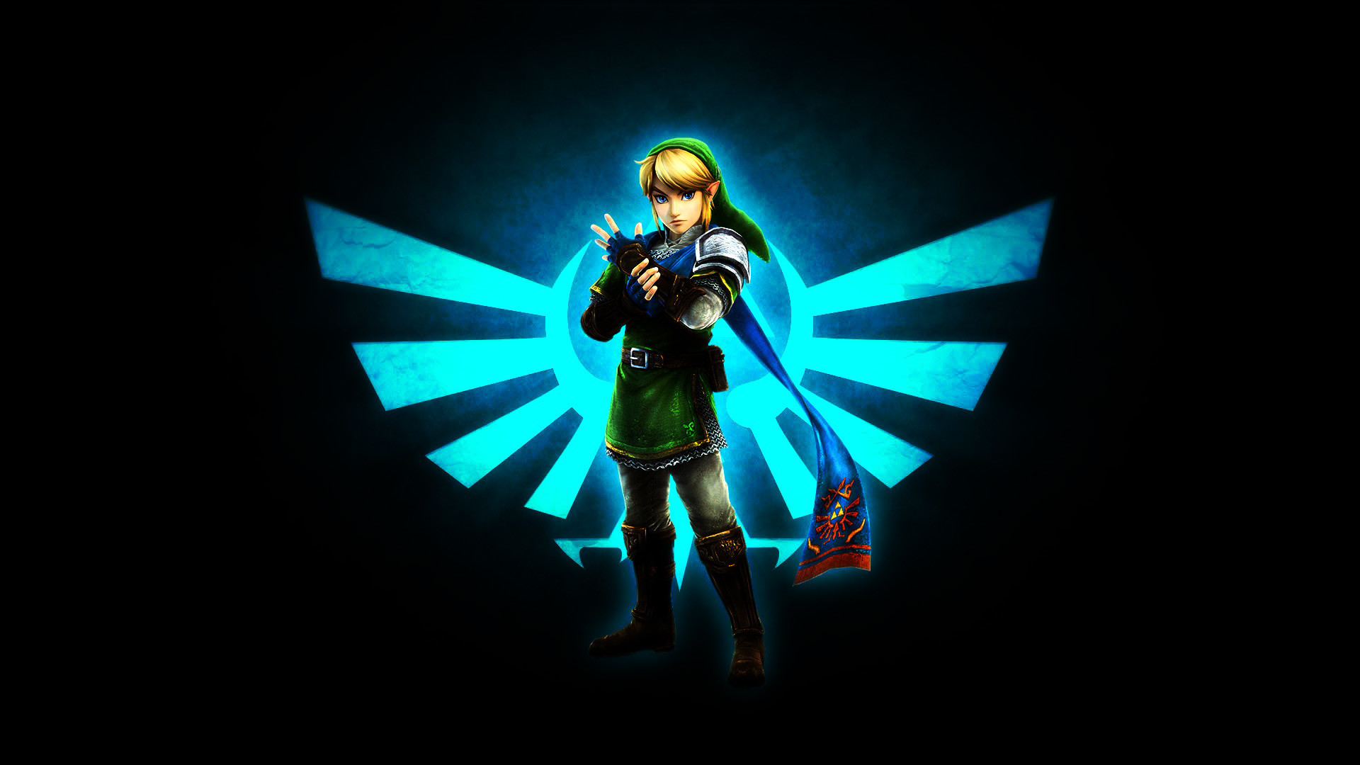 Link from Zelda Wallpaper by Sennexx on DeviantArt