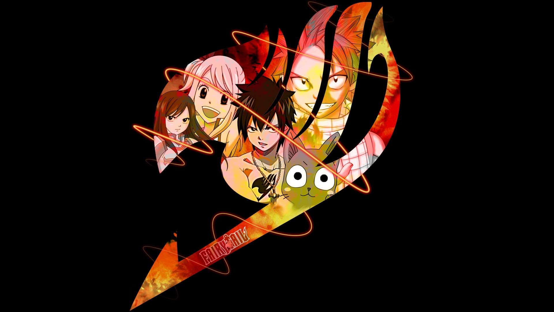 Anime Logo Collage Wallpaper by xAsaChan on DeviantArt