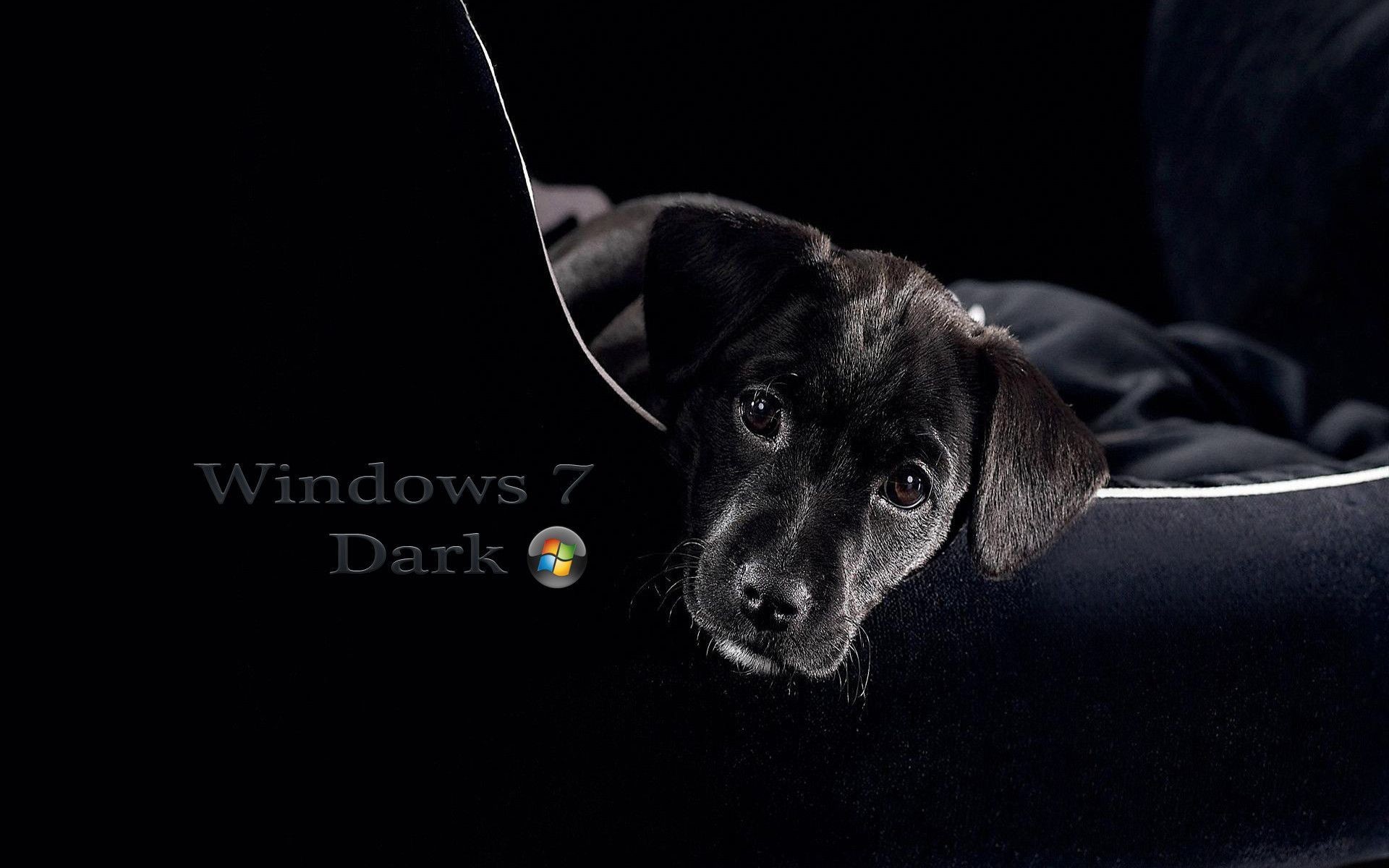 Black Windows 7 Wallpaper (69+ pictures)