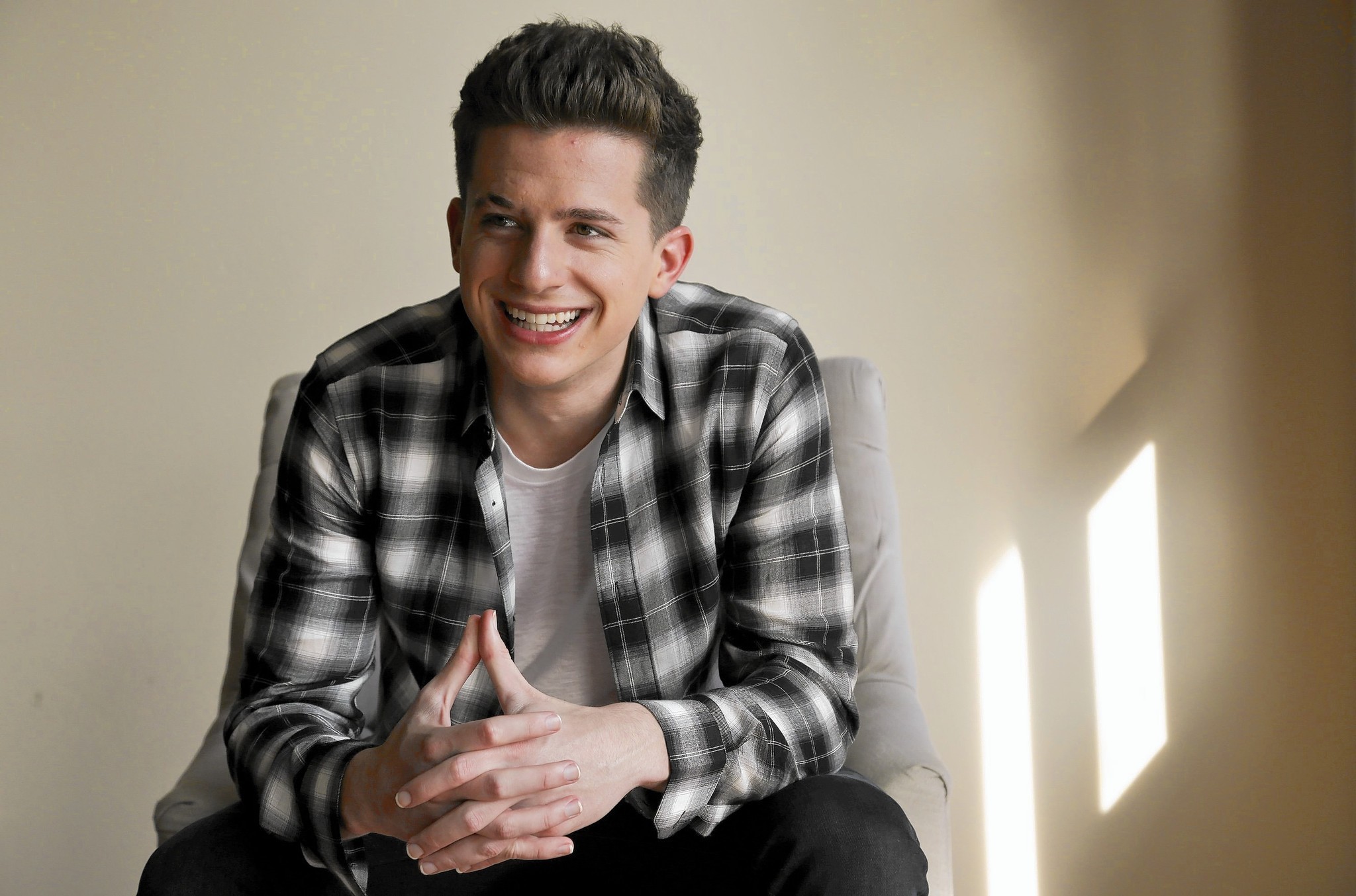 Download Charlie Puth Closed Eyes Wallpaper  Wallpaperscom