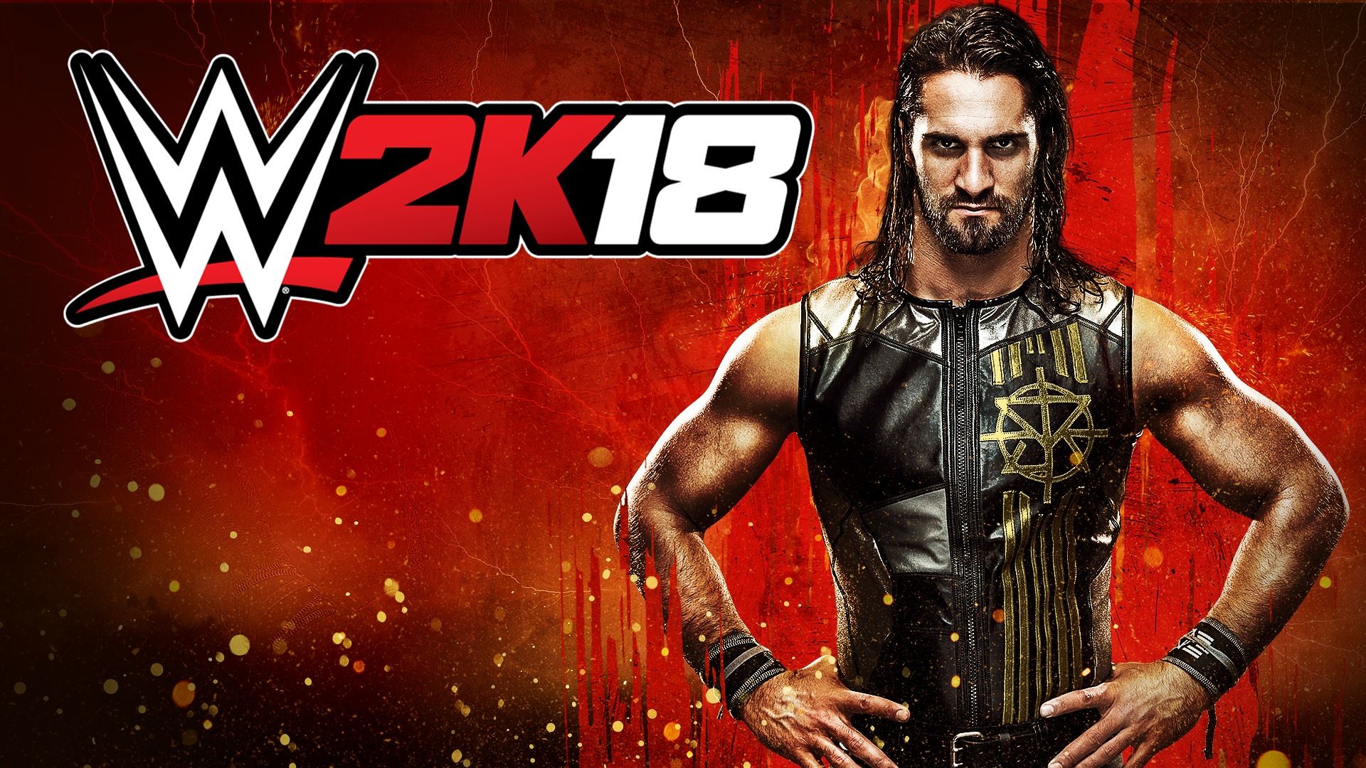 WWE2K18 Wallpaper Seth Rollins2 1920x1080