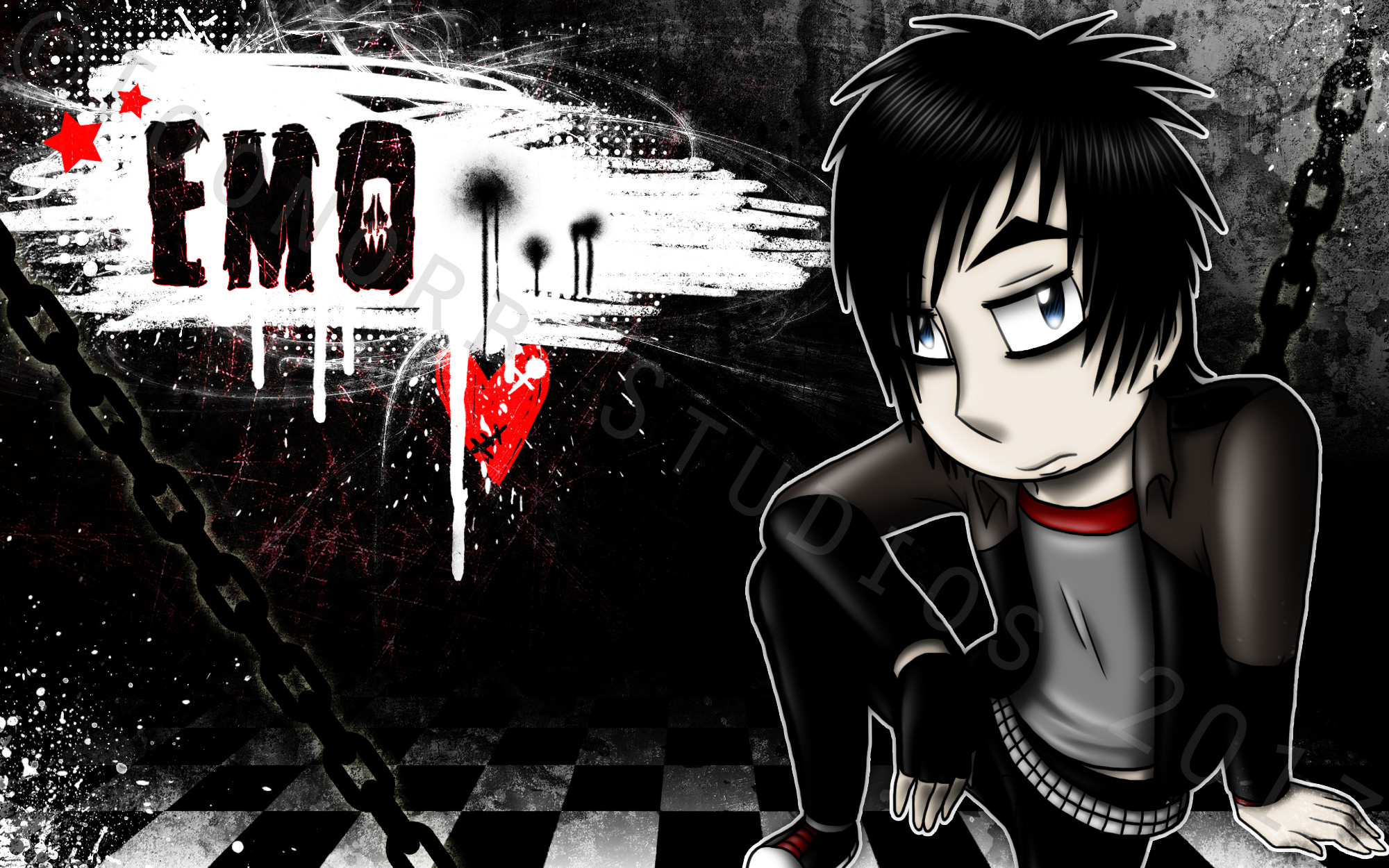 Cool Emo Backgrounds (47+ pictures)
