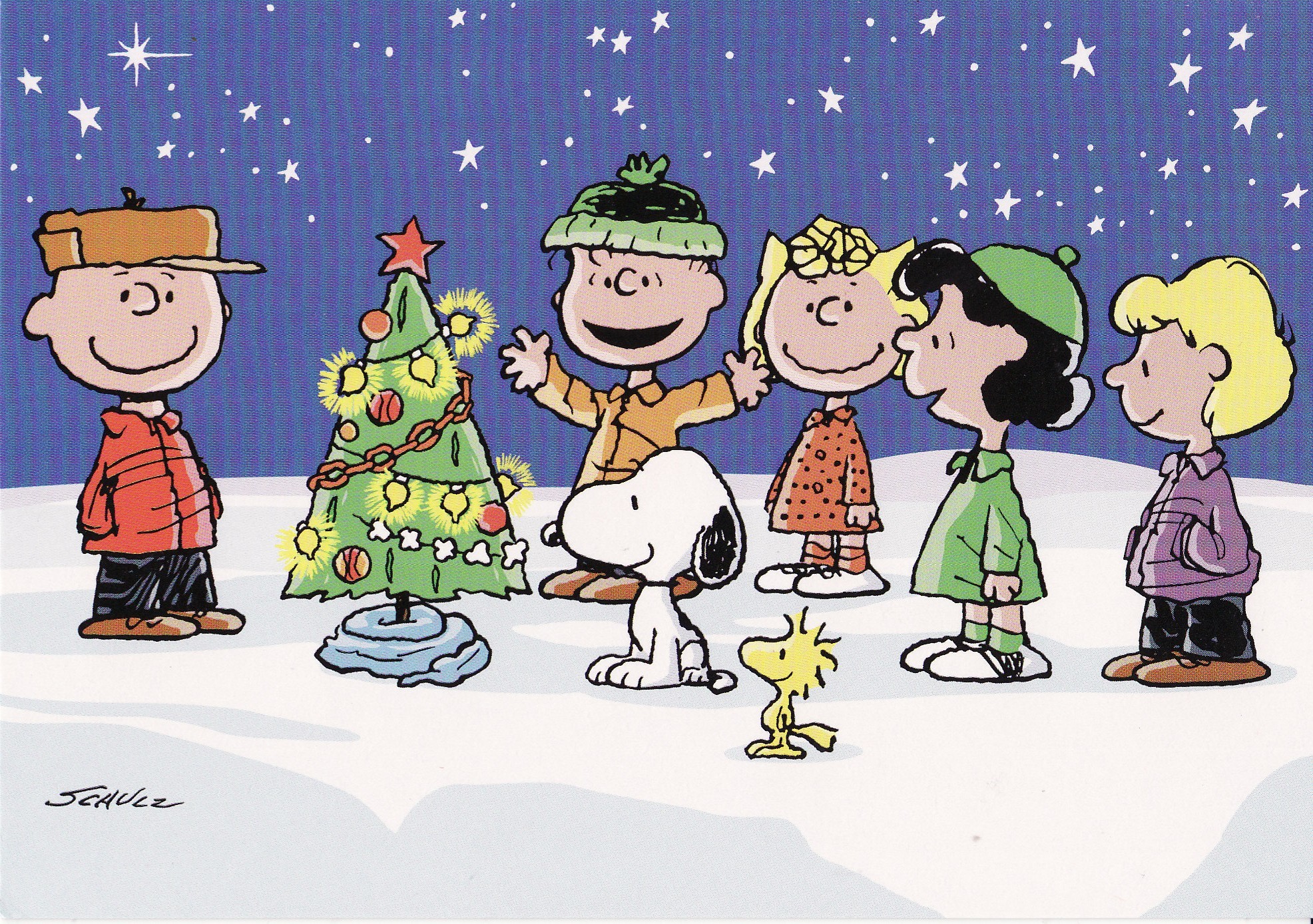 Charlie Brown Christmas Tree Wallpaper.