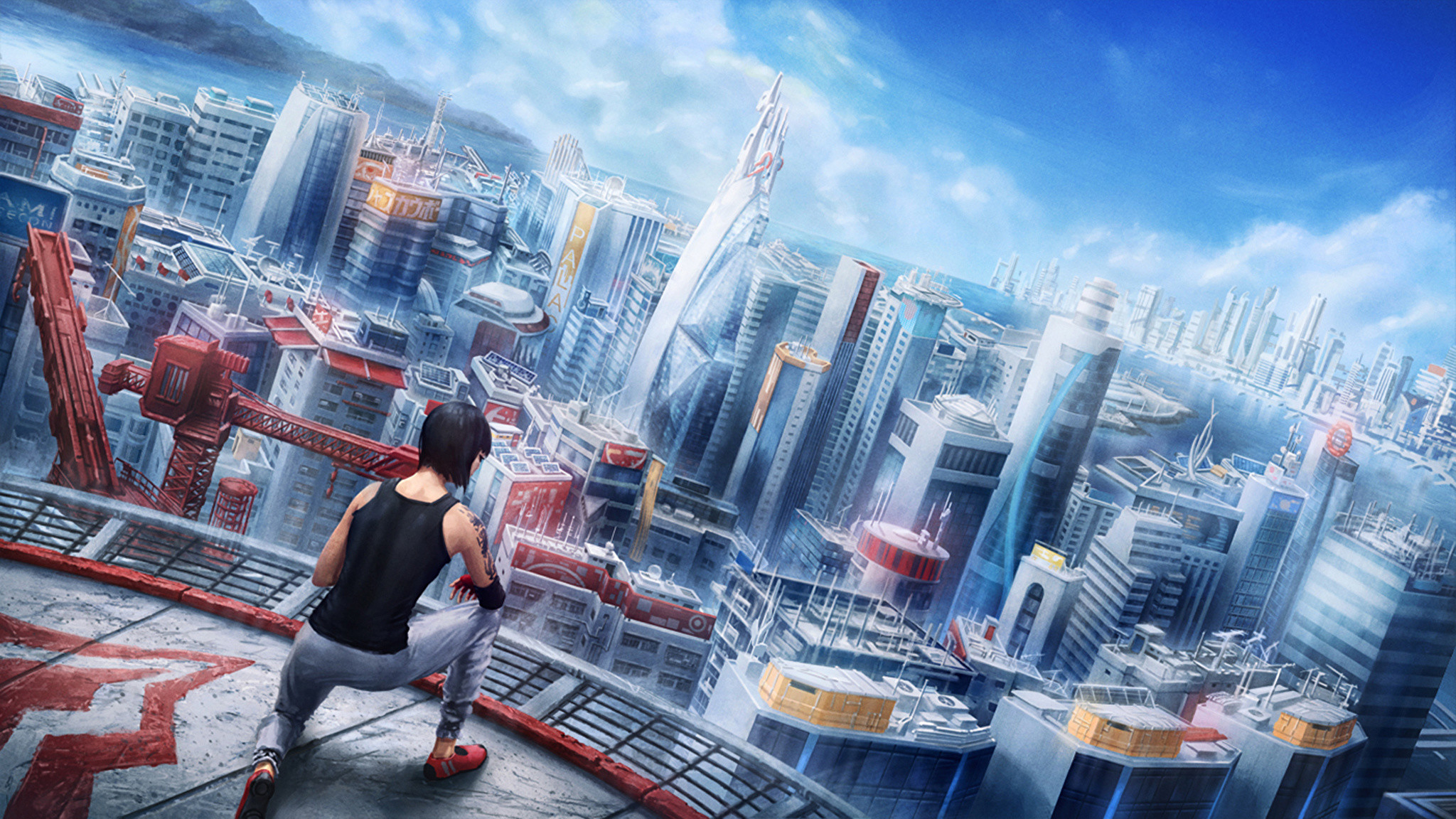 Mirrors Edge 2 Downtown Ultra HD Desktop Background Wallpaper for 4K UHD TV  : Widescreen & UltraWide Desktop & Laptop : Tablet : Smartphone