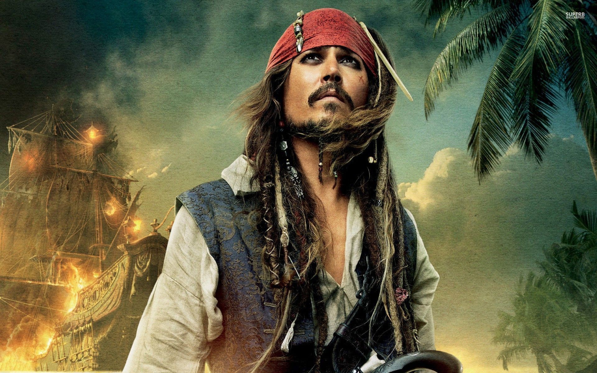 HD wallpaper Johnny Depp illustration Pirates Of The Caribbean Pirates  of the Caribbean On Stranger Tides  Wallpaper Flare