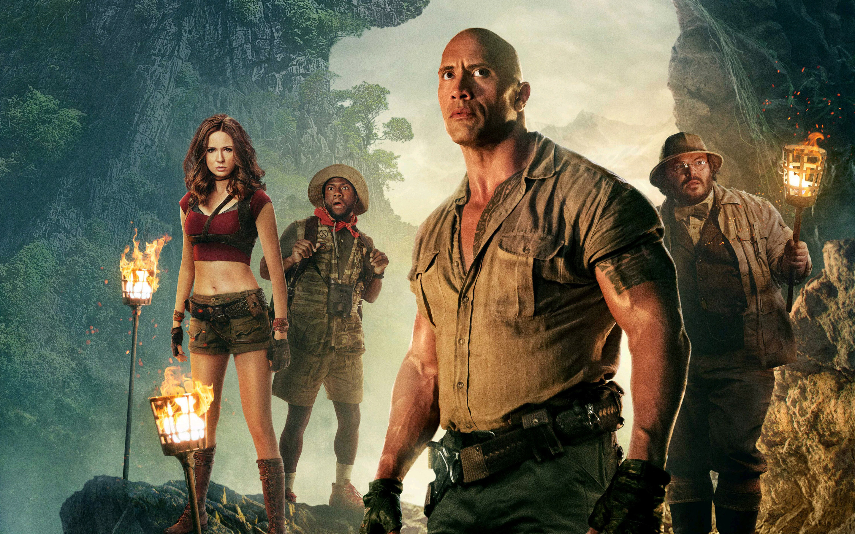 Jumanji Welcome to the Jungle HD Wallpapers 2880x1800