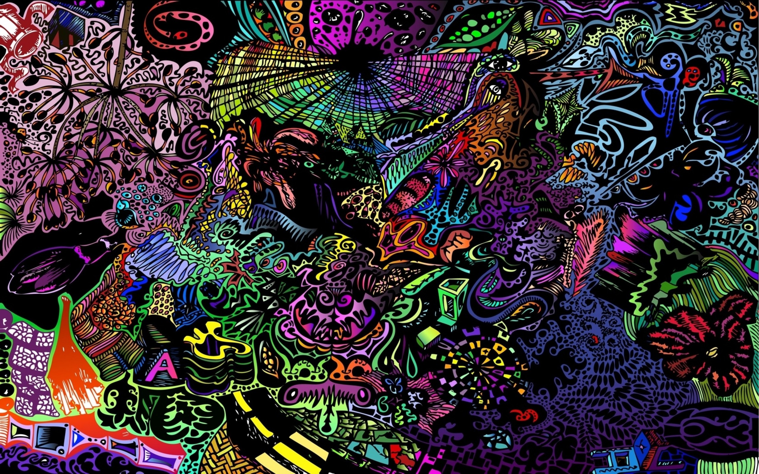 dark psychedelic wallpaper 1920x1080