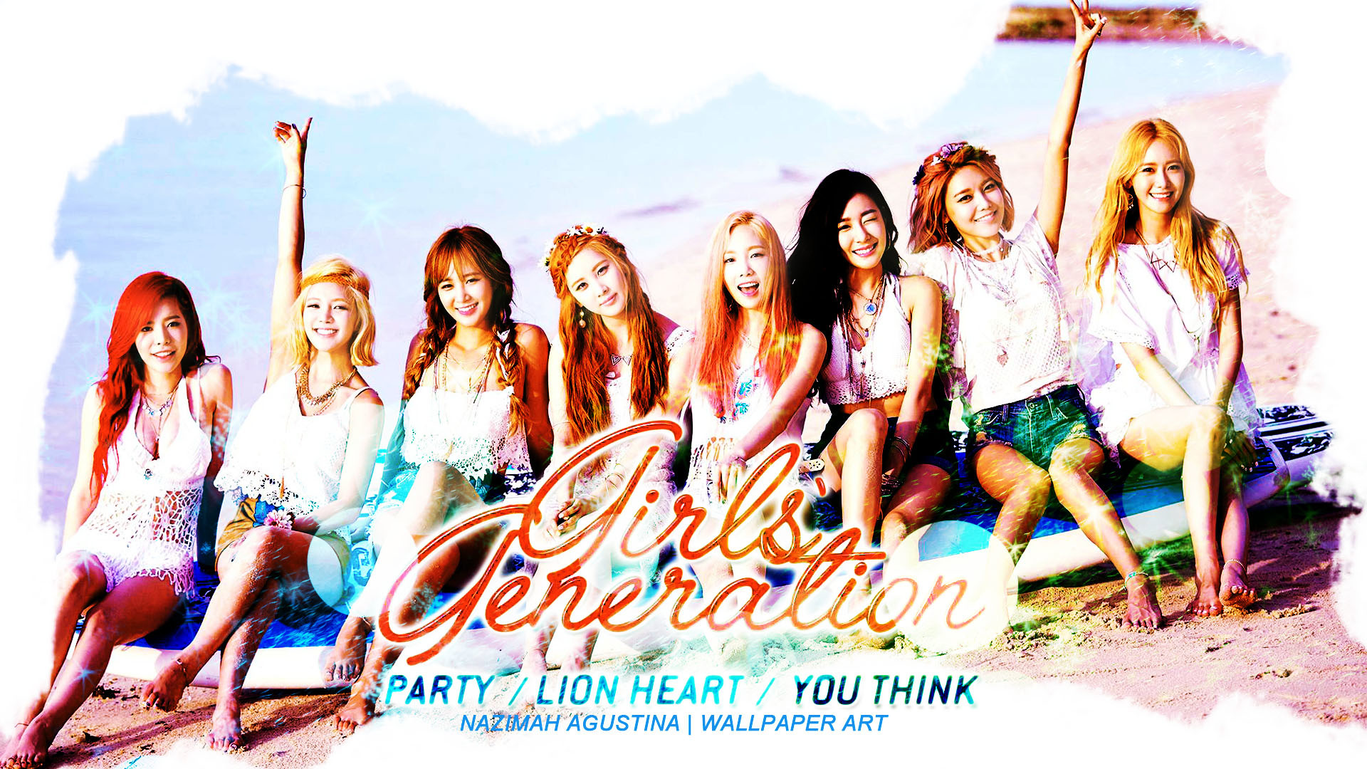 GG PARTY teaser 2015 summer comeback cute sexy snsd girls generation sunny  taeyeon yuri yoona sooyoung ... 1920x1080