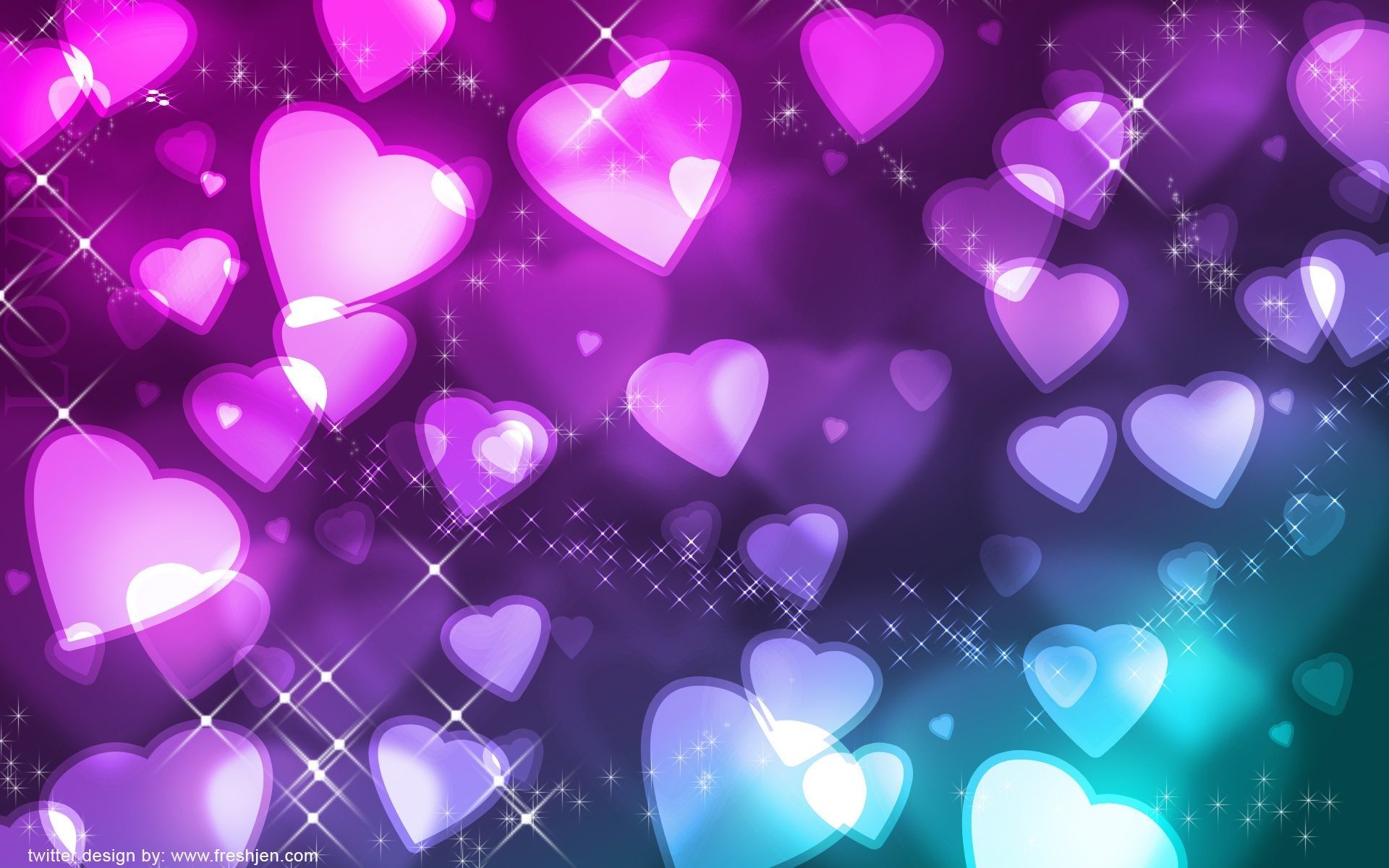 Purple Hearts Backgrounds (52+ pictures)