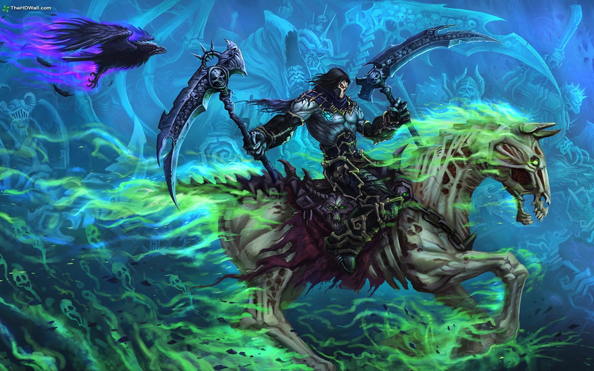 darksiders four horsemen wallpaper Wallpapers Free darksiders 1920x1200