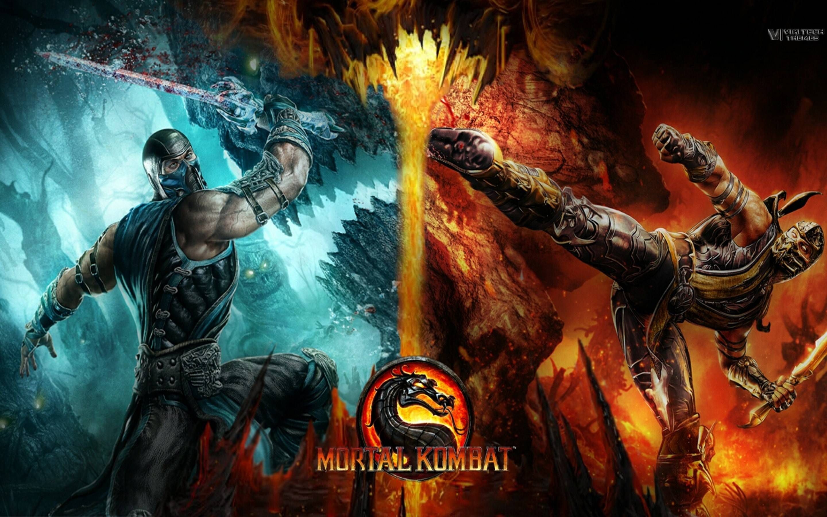 Wallpaper 4k Scorpion Mortal Kombat Wallpaper