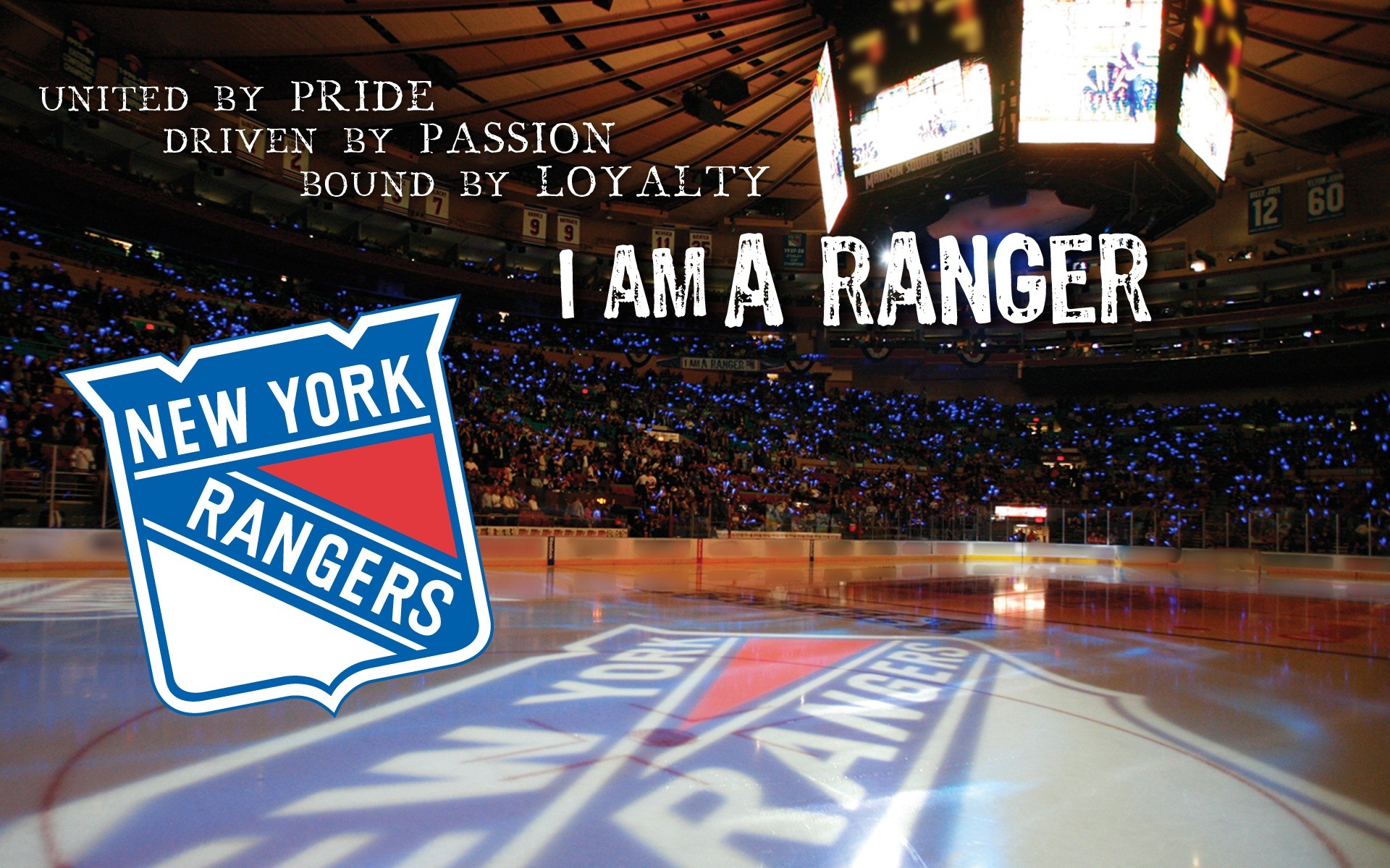 New York Rangers wallpapers for desktop, download free New York