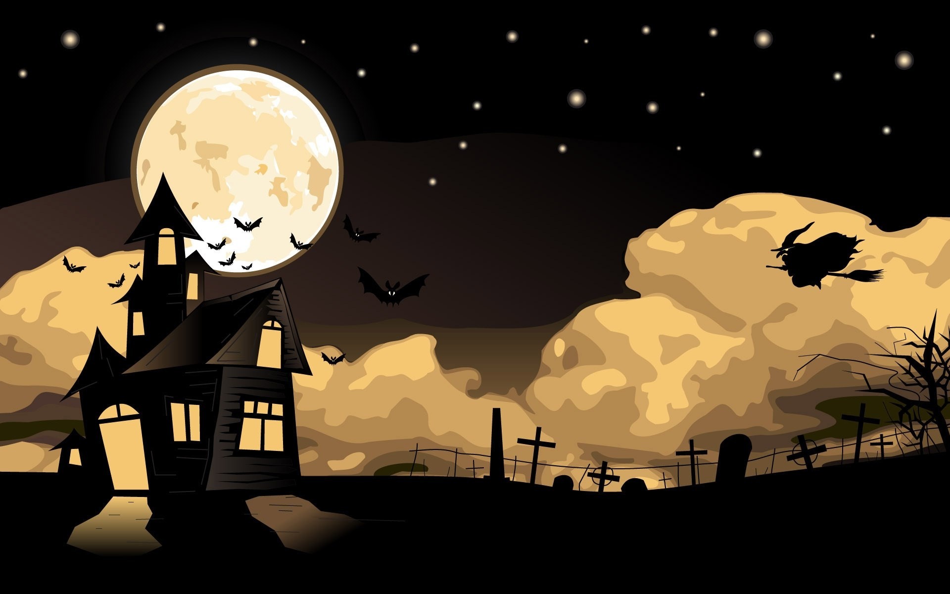 Halloween Witch Wallpaper Free Vector And Graphic 53275848