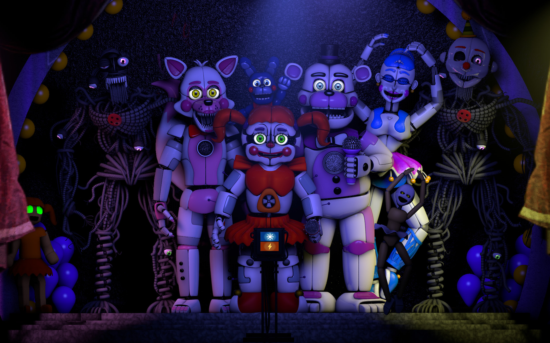 Five Nights at Freddys Sister Location Wallpapers (84+ pictures)