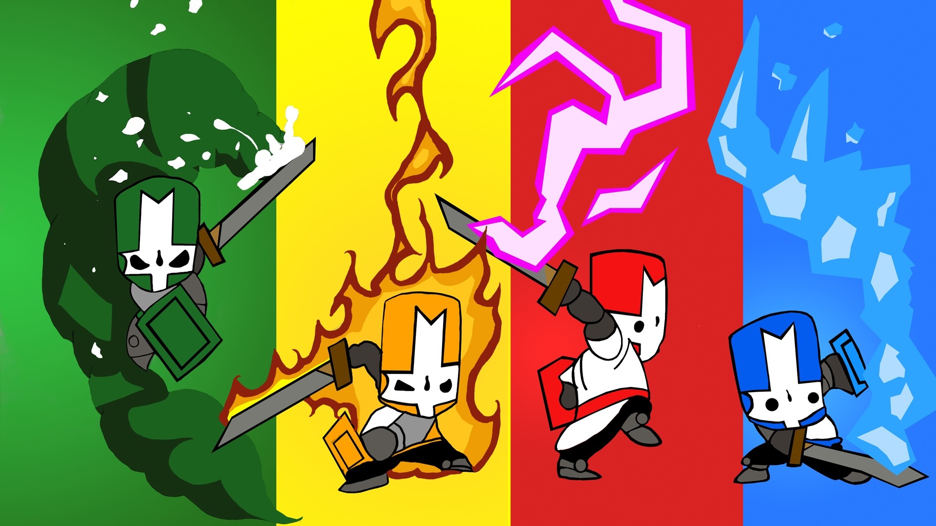 Castle Crashers Wiki - Blue Knight Castle Crashers, HD Png