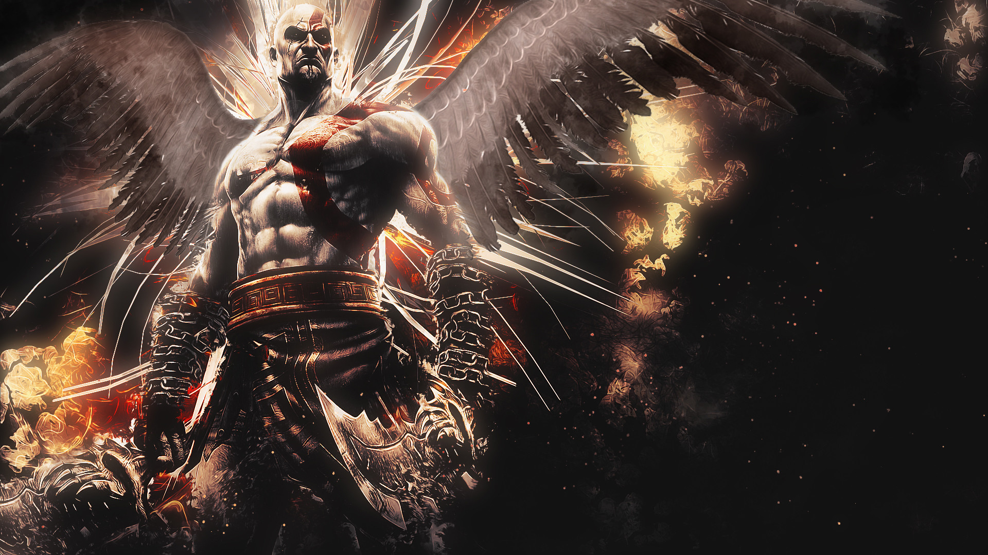 Kratos God of War Game 4K Wallpaper HD PC 7661h