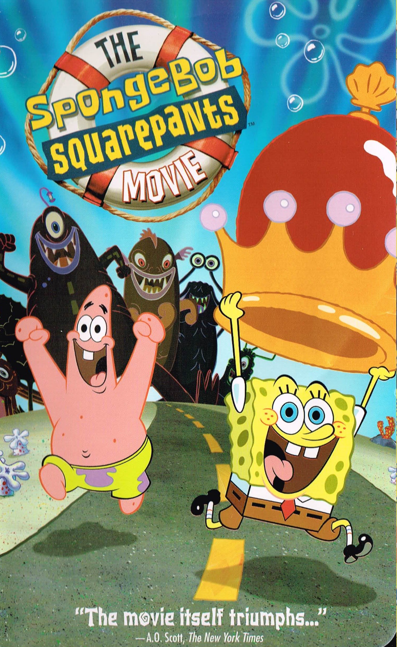 The SpongeBob SquarePants Movie (VHS) | Encyclopedia SpongeBobia | FANDOM  powered by Wikia 1512x2464