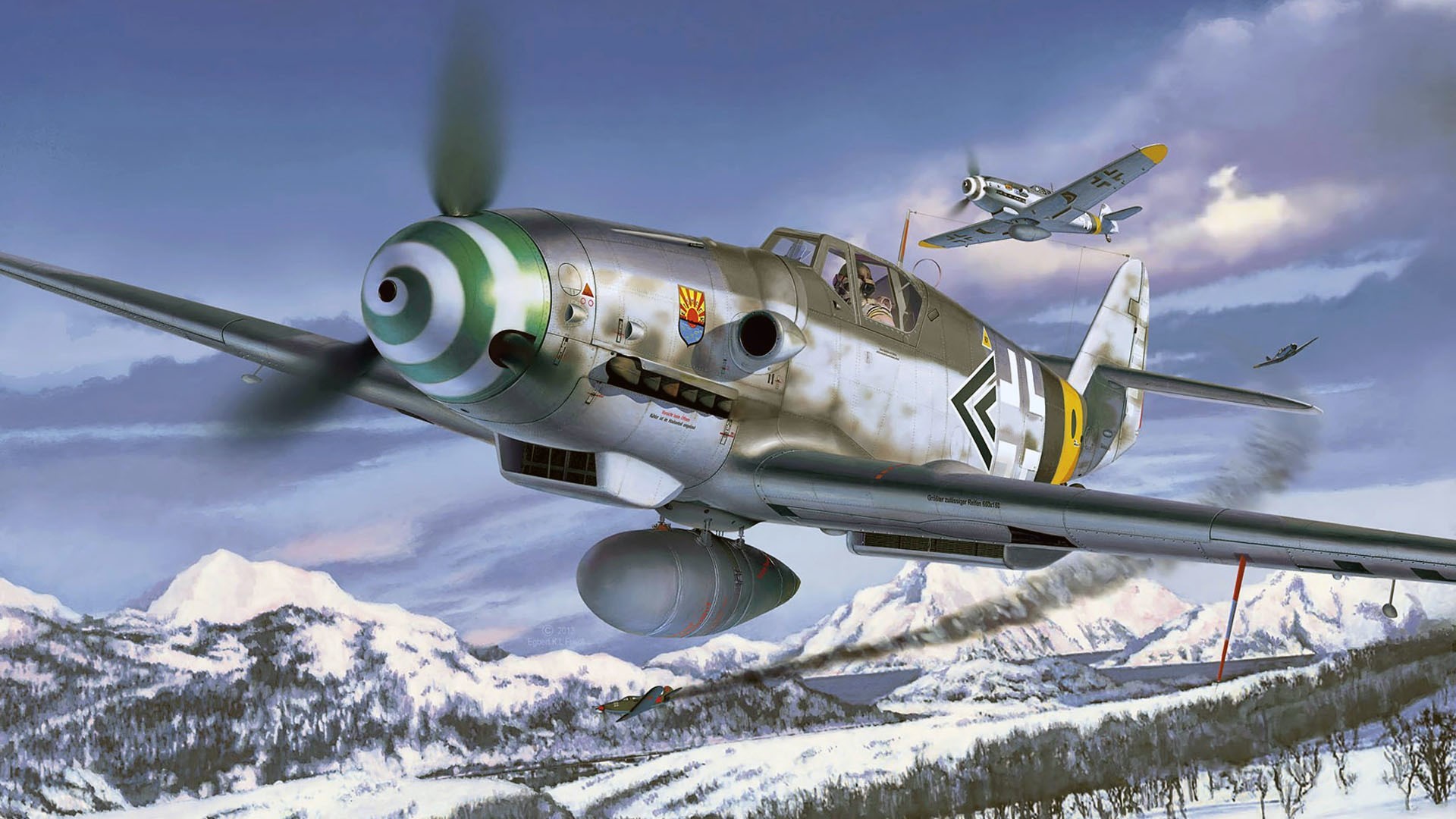 Messerschmitt Bf 109 Wallpapers (79+ pictures)