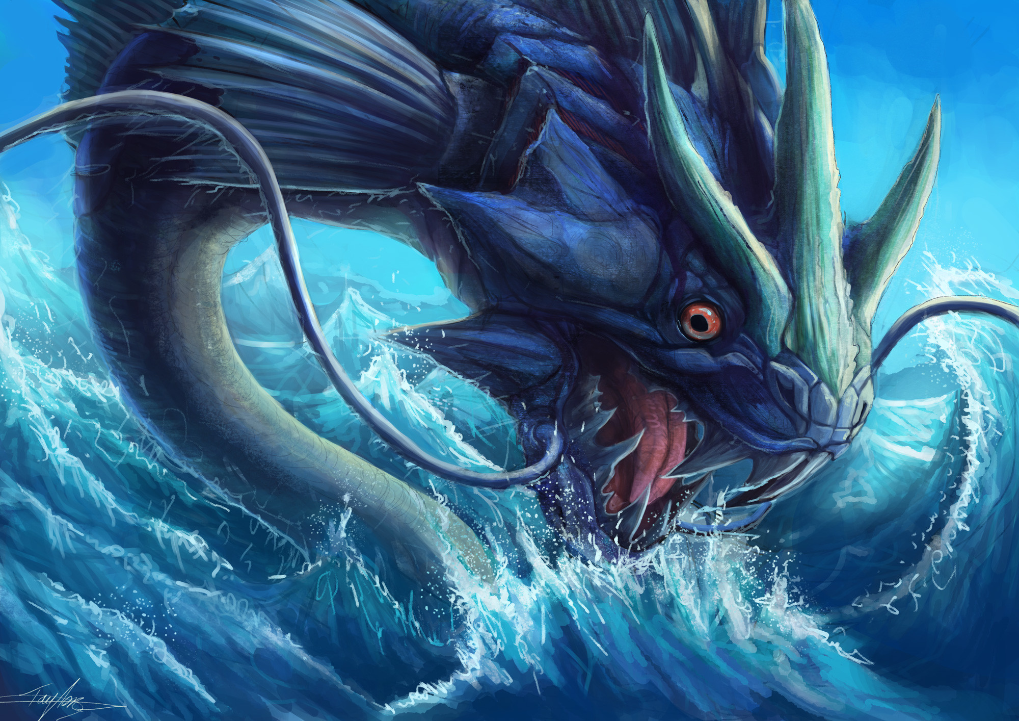 20 Gyarados Pokémon HD Wallpapers and Backgrounds