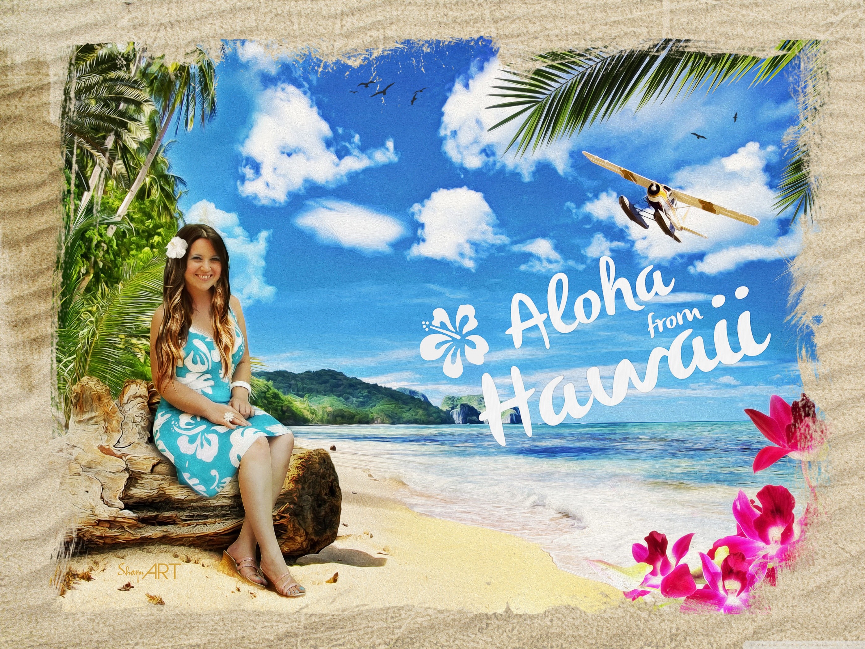 Hawaiian Wallpaper.