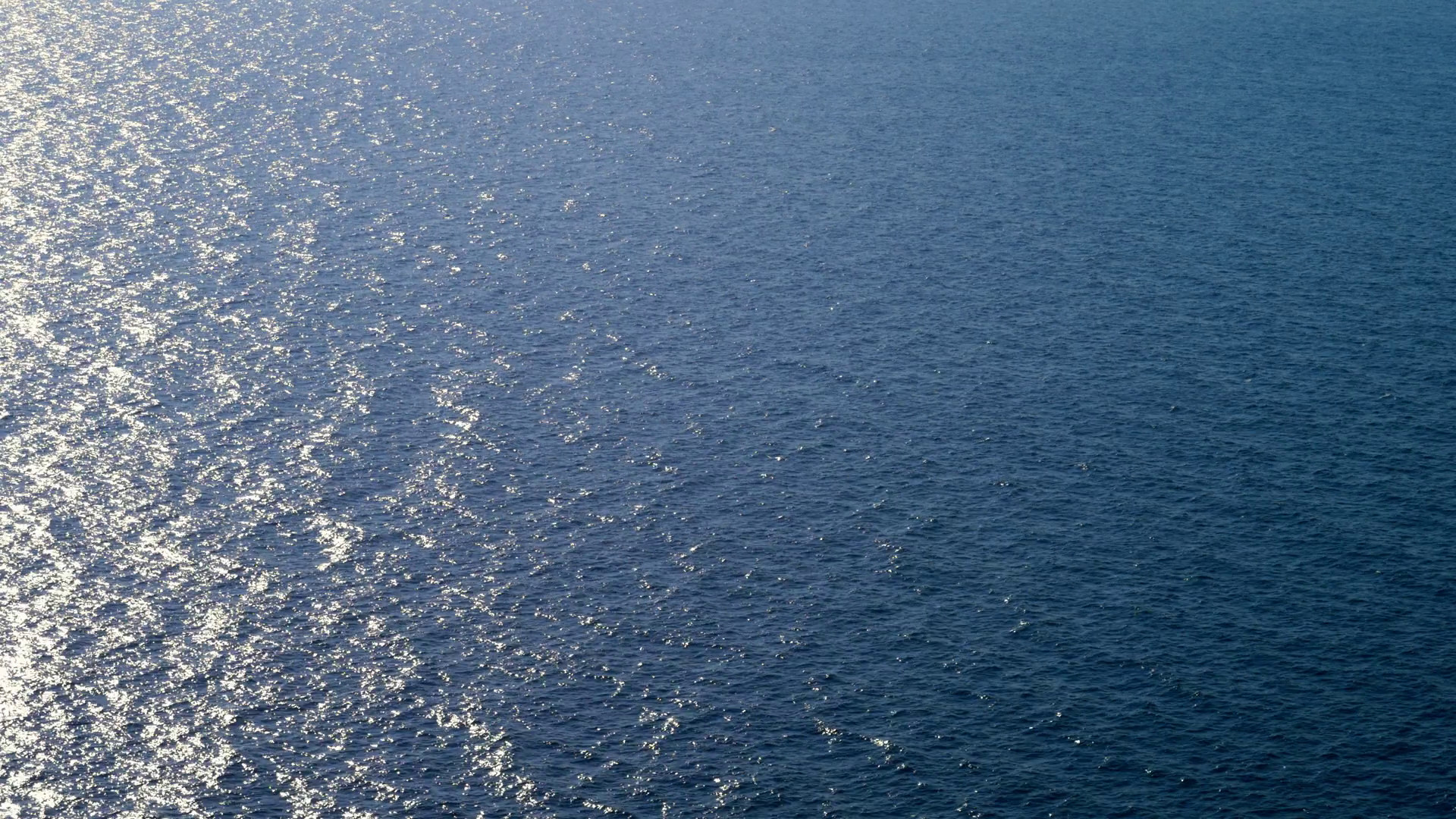 Wallpaper water surface rippled simple background deep blue reflection  tranquil sea sunny day breeze texture 1920x1080