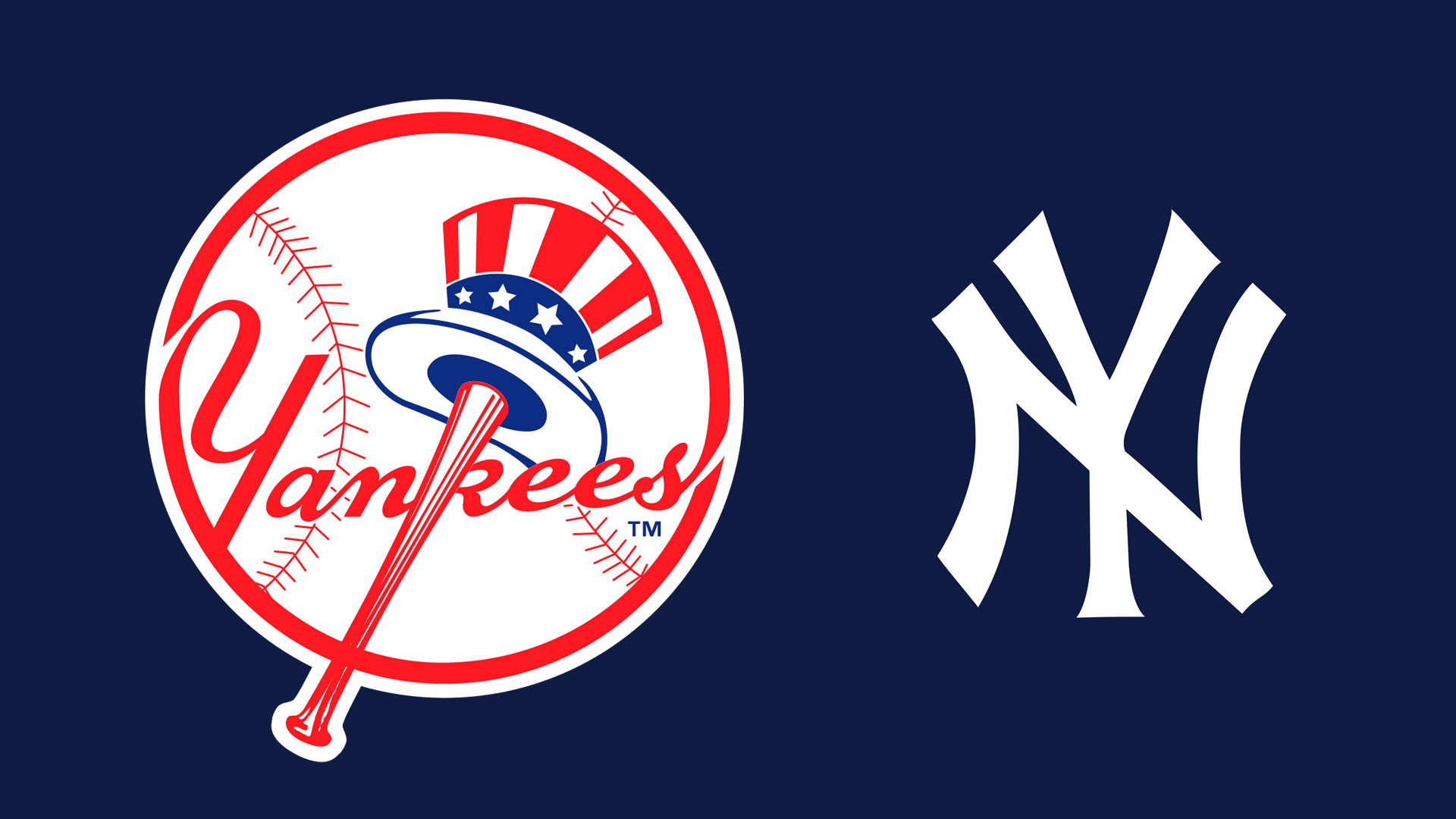 NY Yankees Logo Wallpaper.
