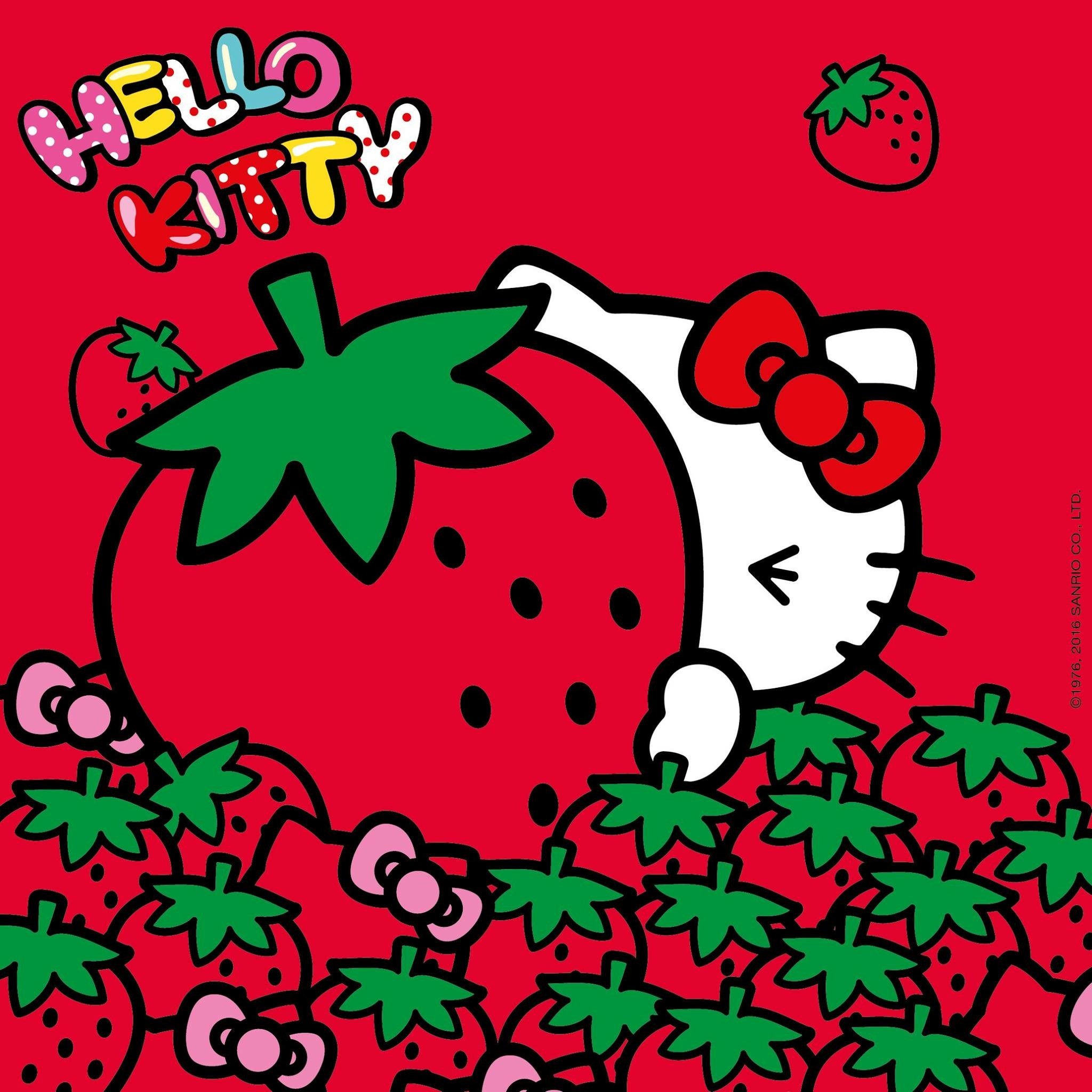 Hello red. Hello Kitty Red. Обои с hello Kitty летние. Китти Summer. Пом пом Хеллоу Китти.